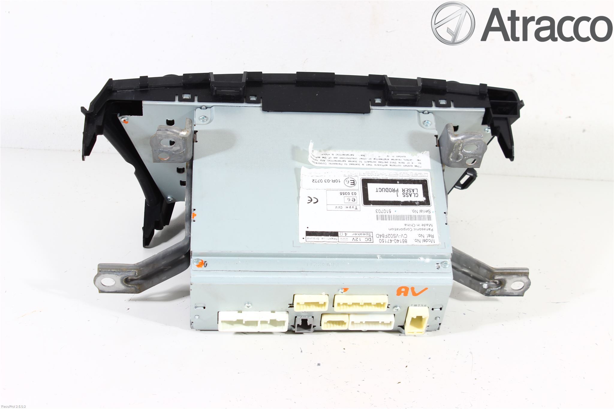 Toyota PRIUS+ ZVW40 12-20 Stereo Radio Med Cd