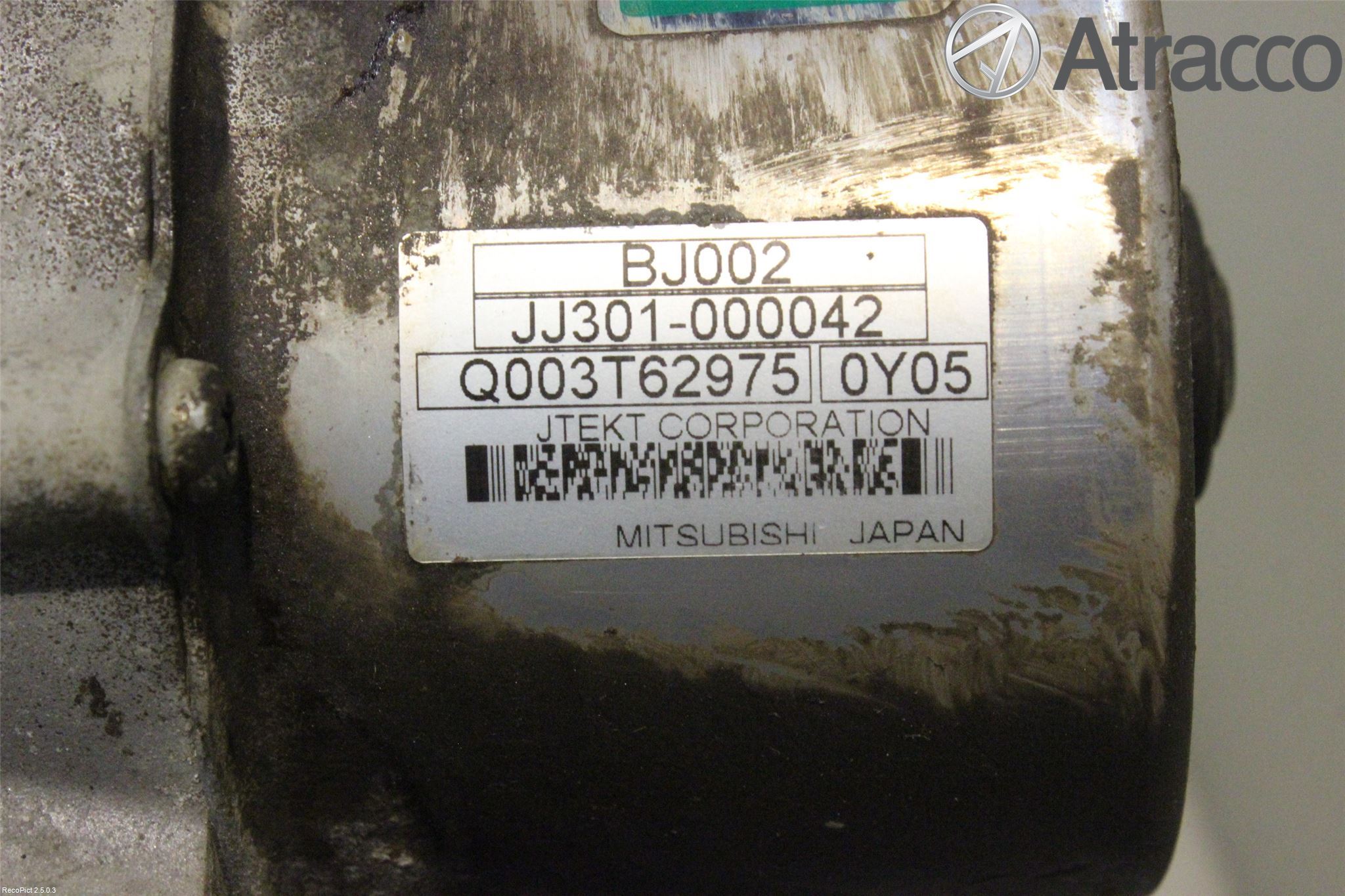 Mitsubishi LANCER 07-14 Servo Snekke - Tannstang