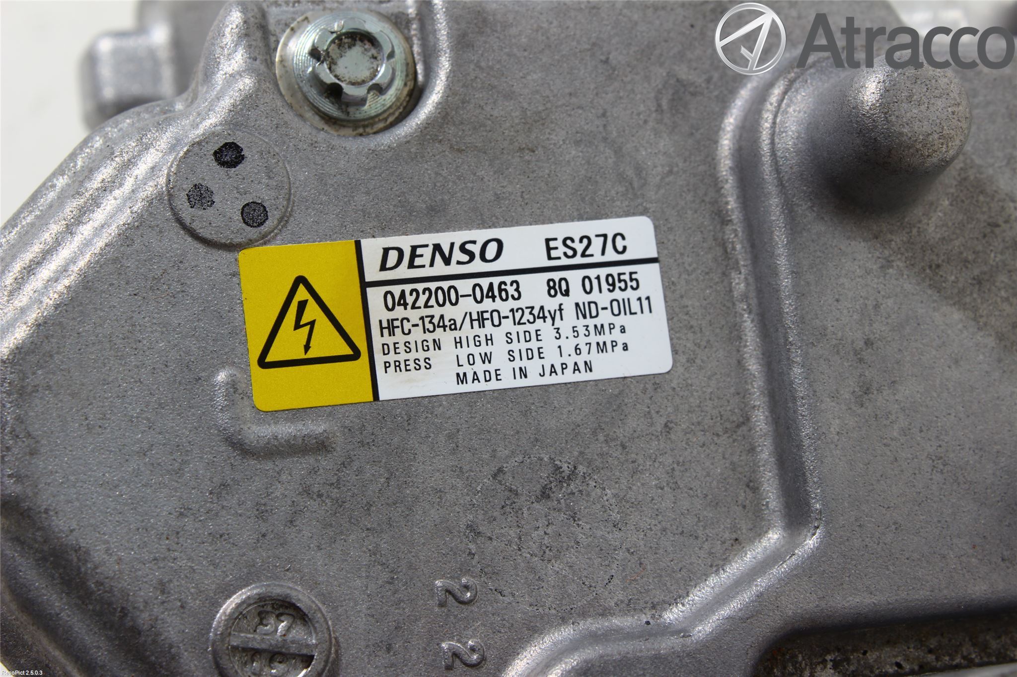 Lexus IS 250/350 14-20 Varme Ac Kompressor