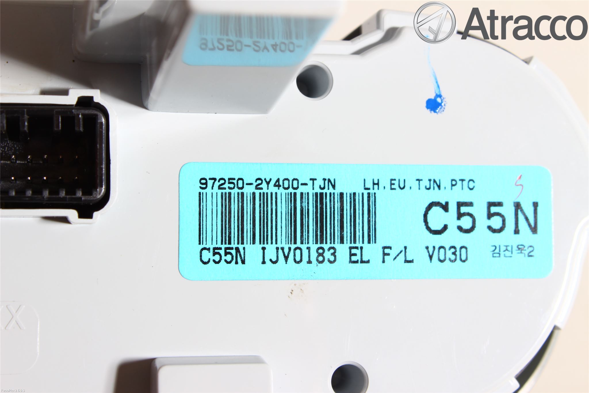 Hyundai ix35 Varme Ac Betjening-Display