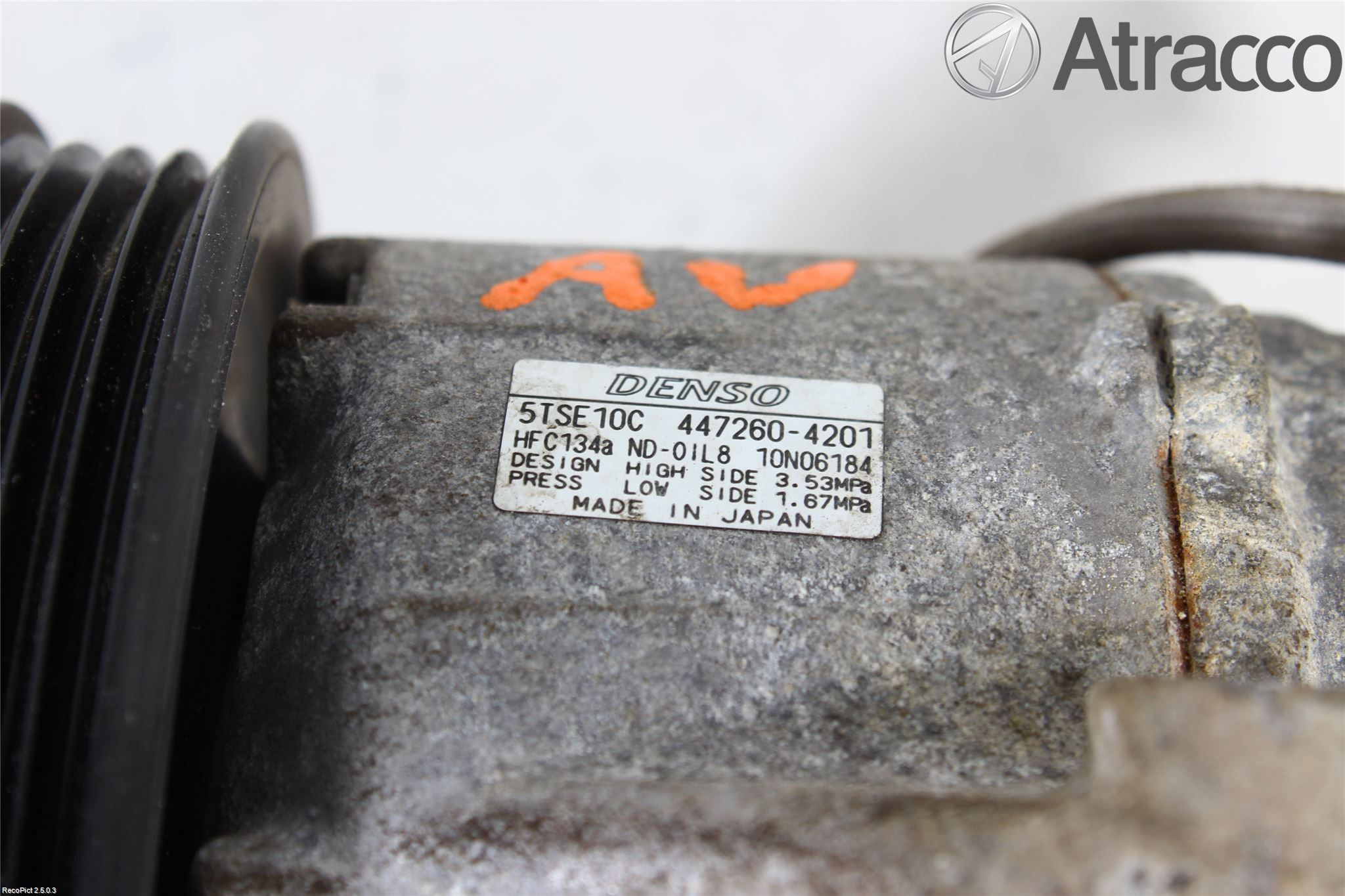 Toyota VERSO-S 11-16 Varme Ac Kompressor