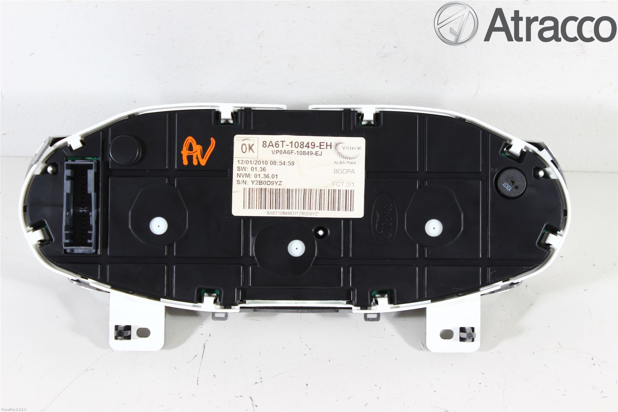 Ford FIESTA 09-12 Instr Kombinert