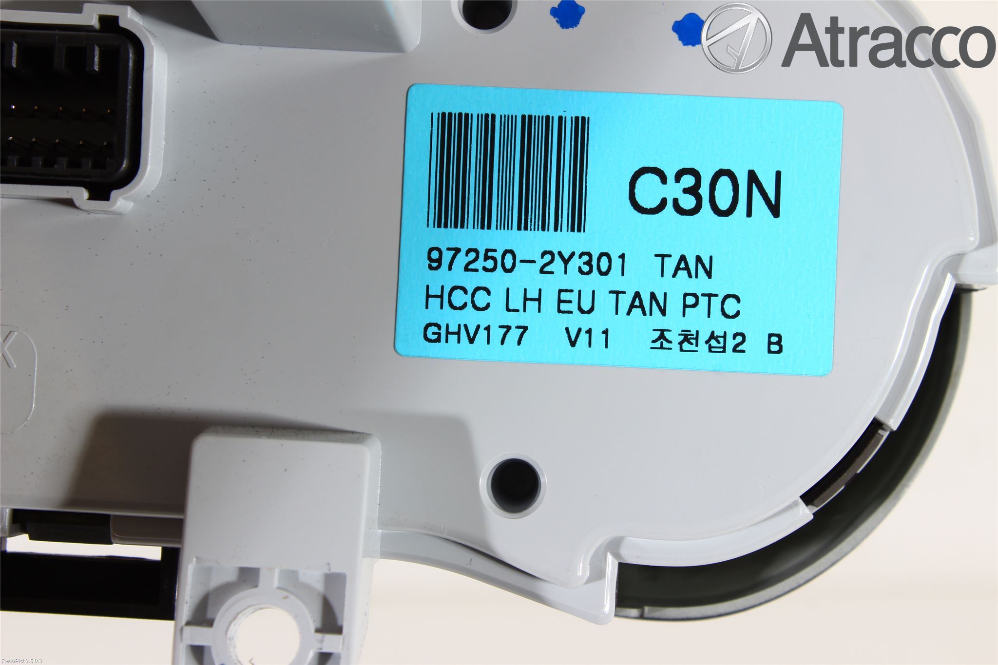 Hyundai ix35 Varme Ac Betjening-Display