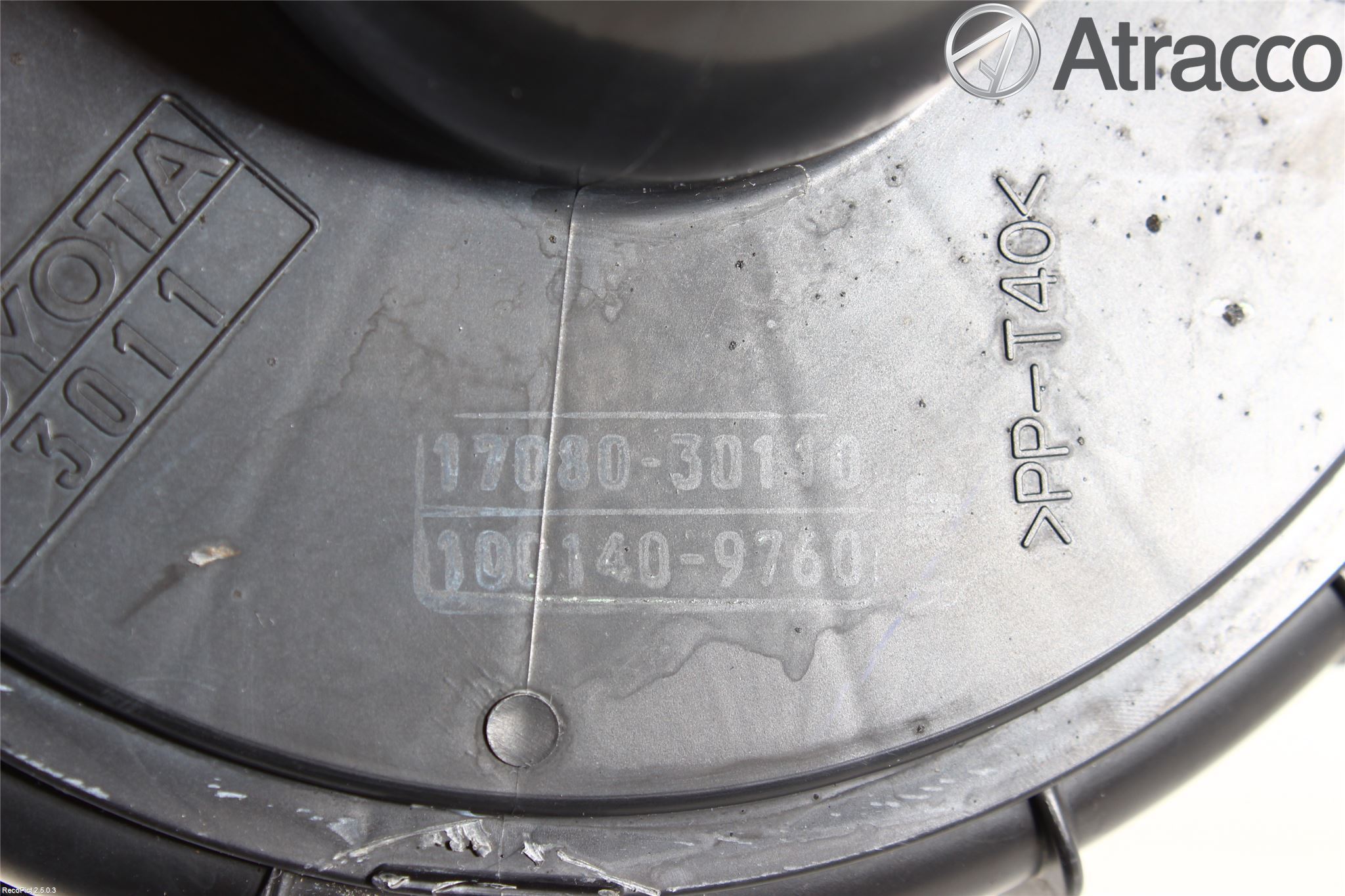 Toyota HI-ACE 06-12 Luftfilter Boks