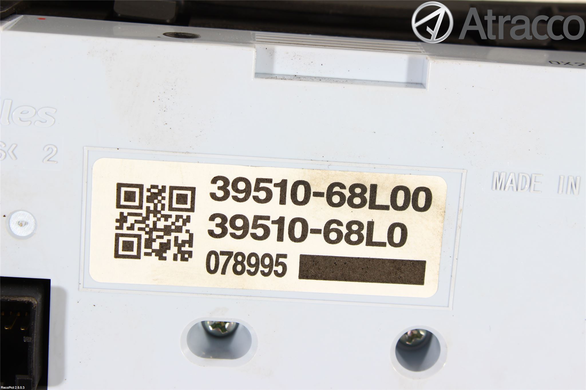 Suzuki SWIFT 11-16 Varme Ac Betjening-Display