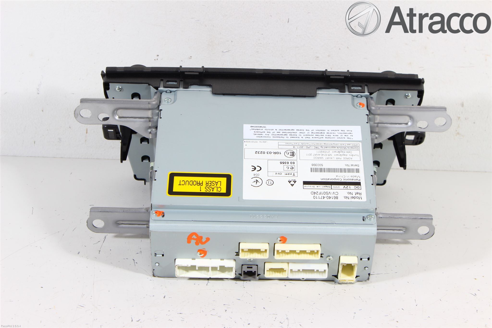 Toyota PRIUS ZVW30 09-20 Stereo Radio Med Cd