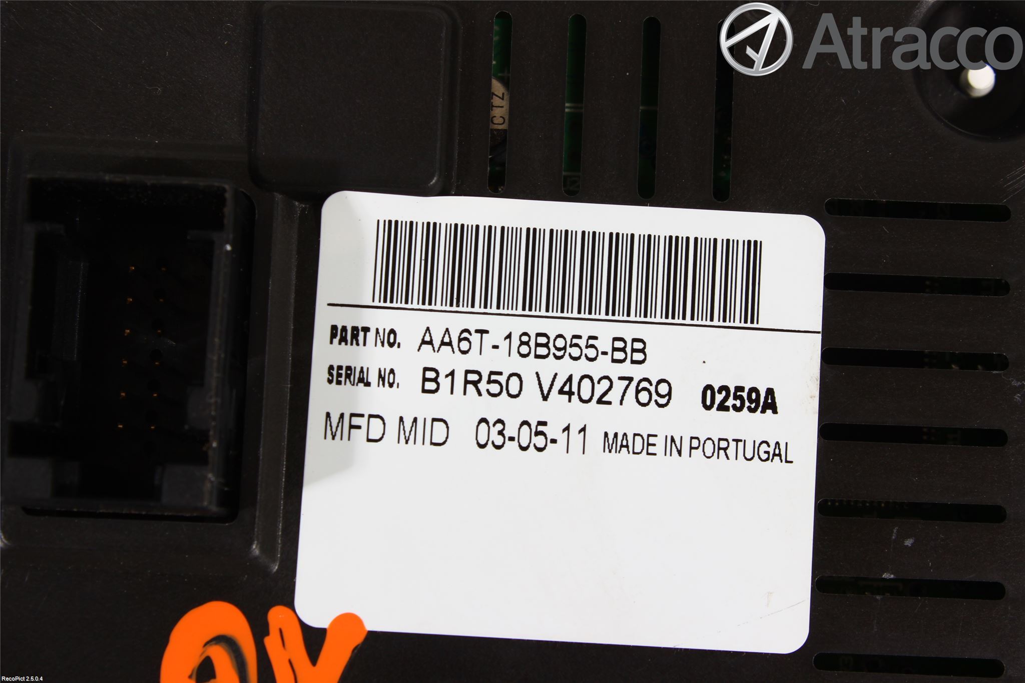 Ford FIESTA 09-12 Stereo Radio Øvrig
