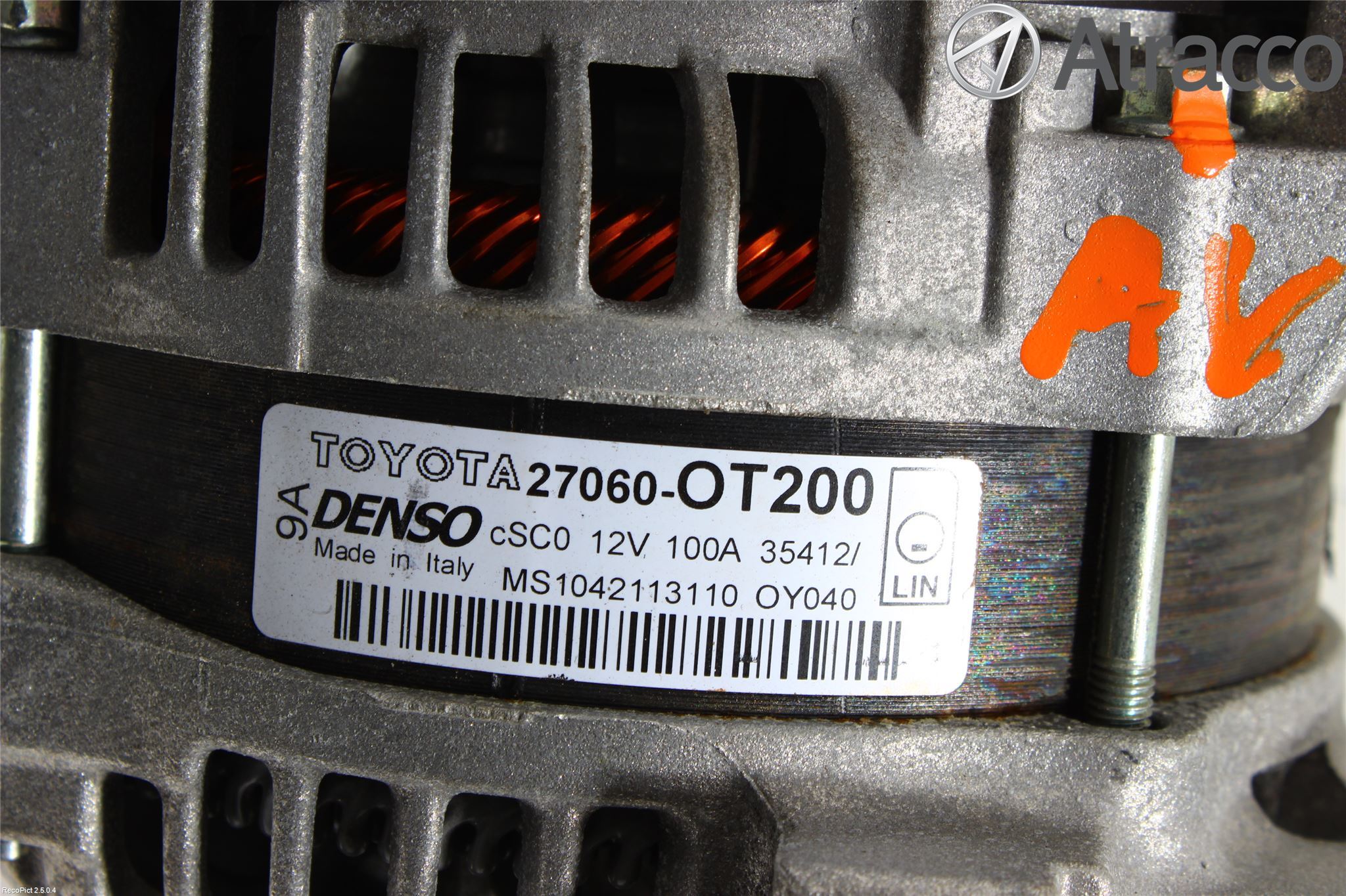 Toyota AURIS 13-19 Dynamo
