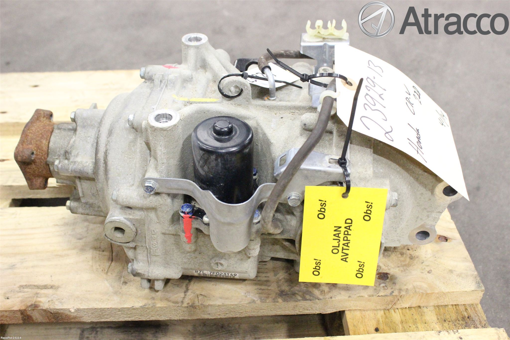 Honda CR-V 13-18 Bakaksel Kardang Bak -Diff
