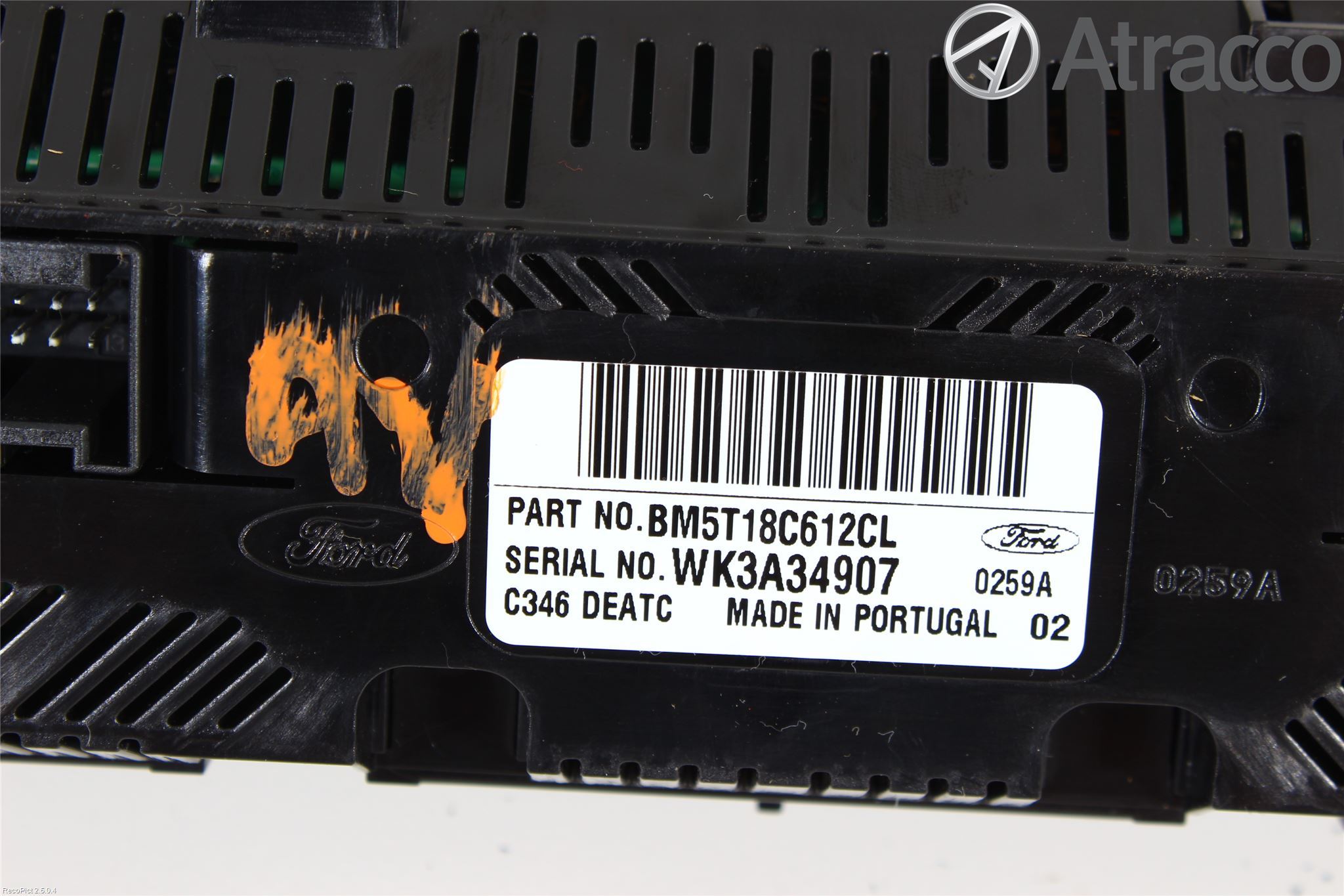 Ford FOCUS 11-14 Varme Ac Betjening-Display