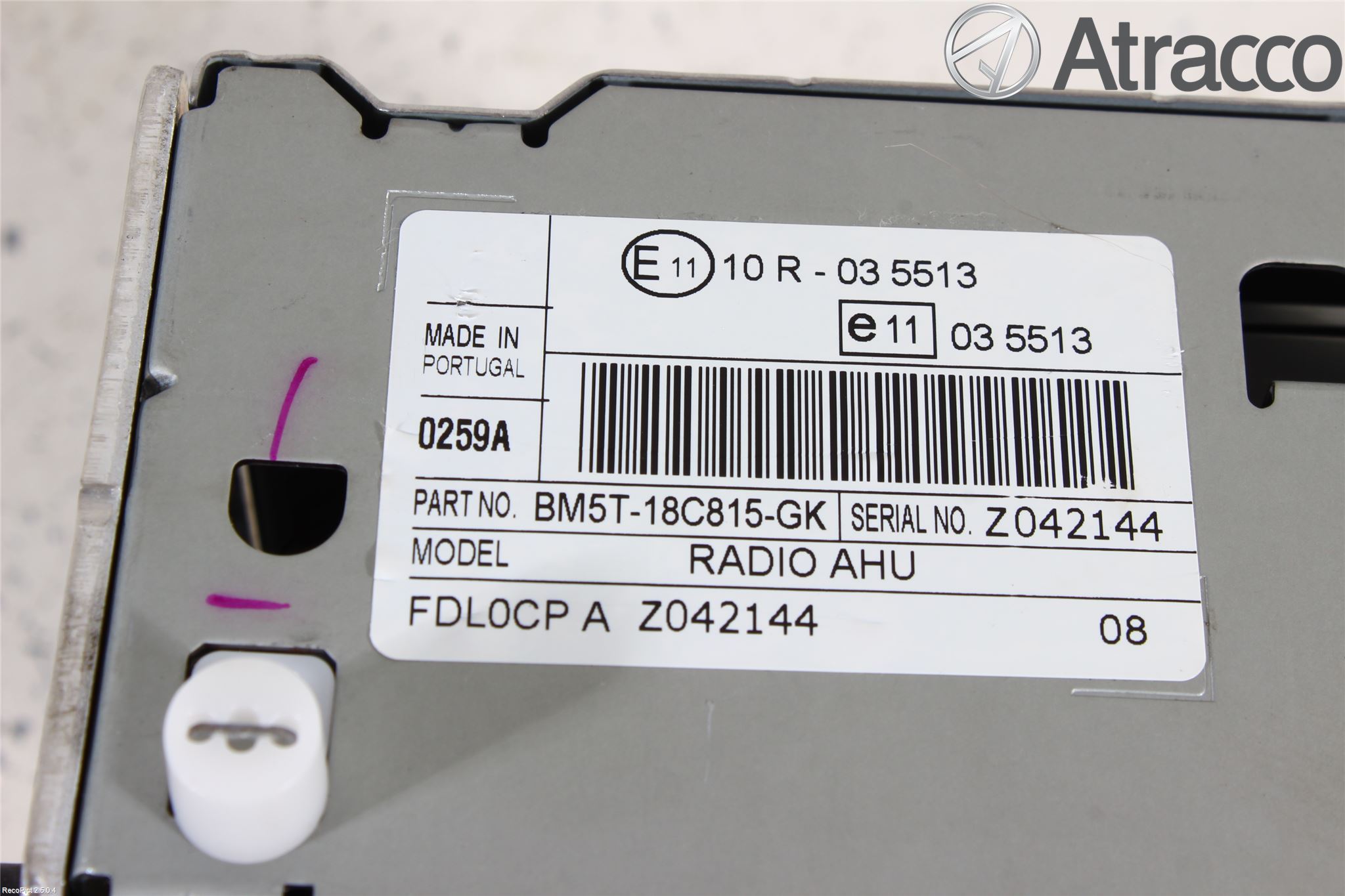 Ford FOCUS 11-14 Stereo Radio Med Cd