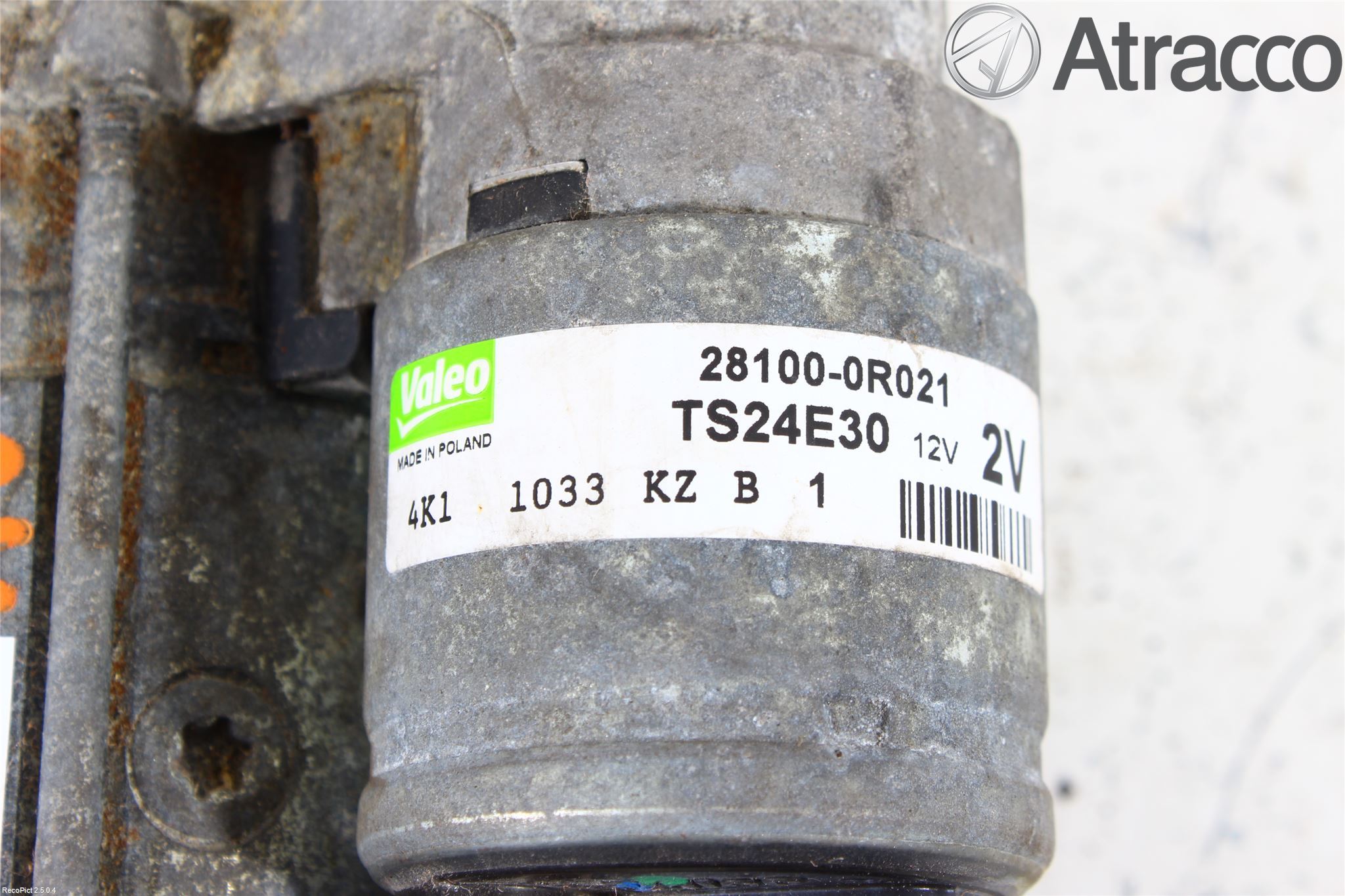 Toyota AVENSIS 09-15 Startmotor Diesel