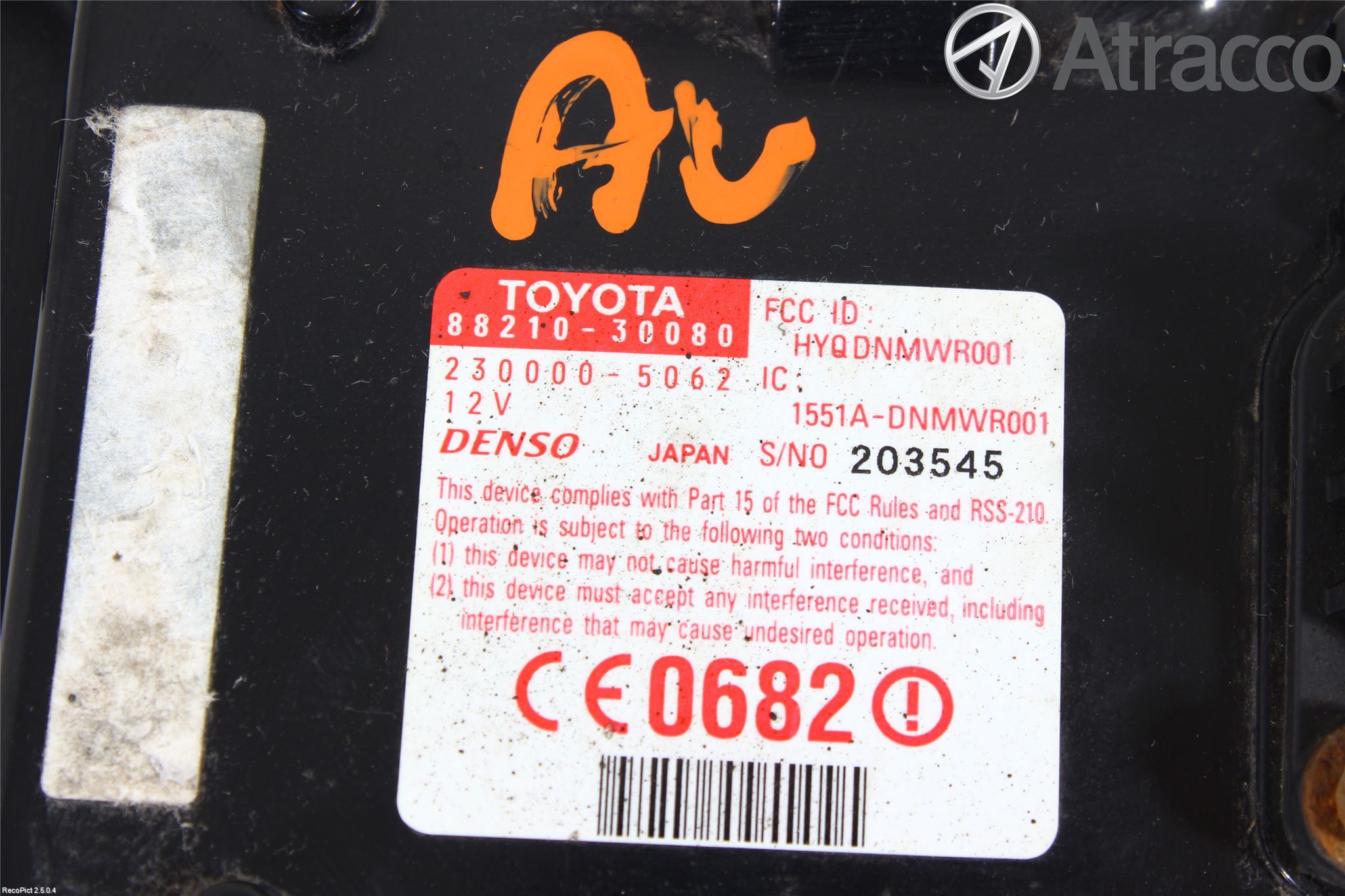 Lexus GS 300/430/450H 05-12 Sensor Kollisjonsbeskyttelse