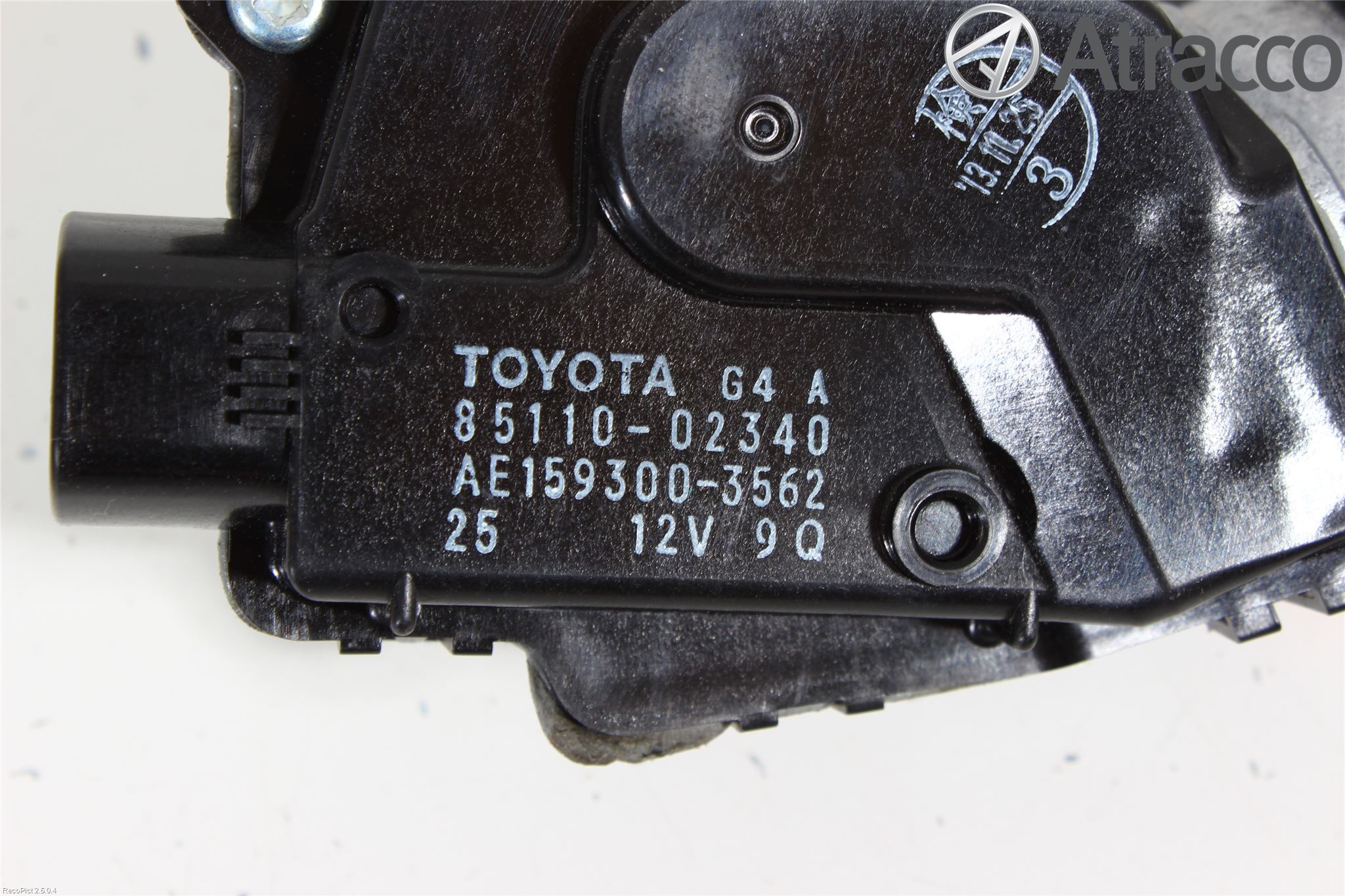 Toyota AURIS 13-19 Viskermotor Frontrute
