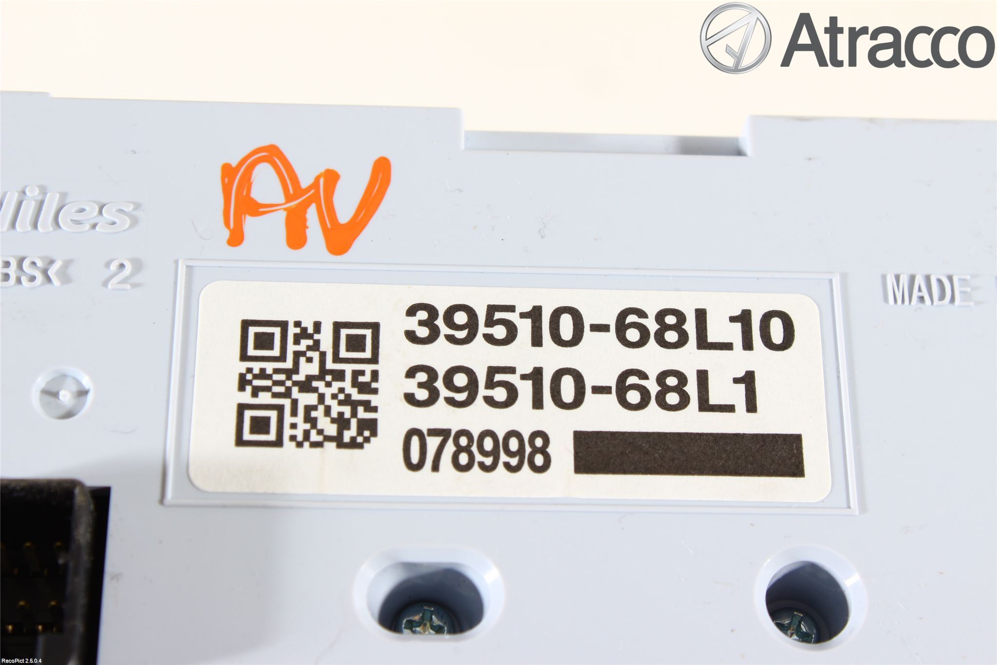 Suzuki SWIFT 11-16 Varme Ac Betjening-Display