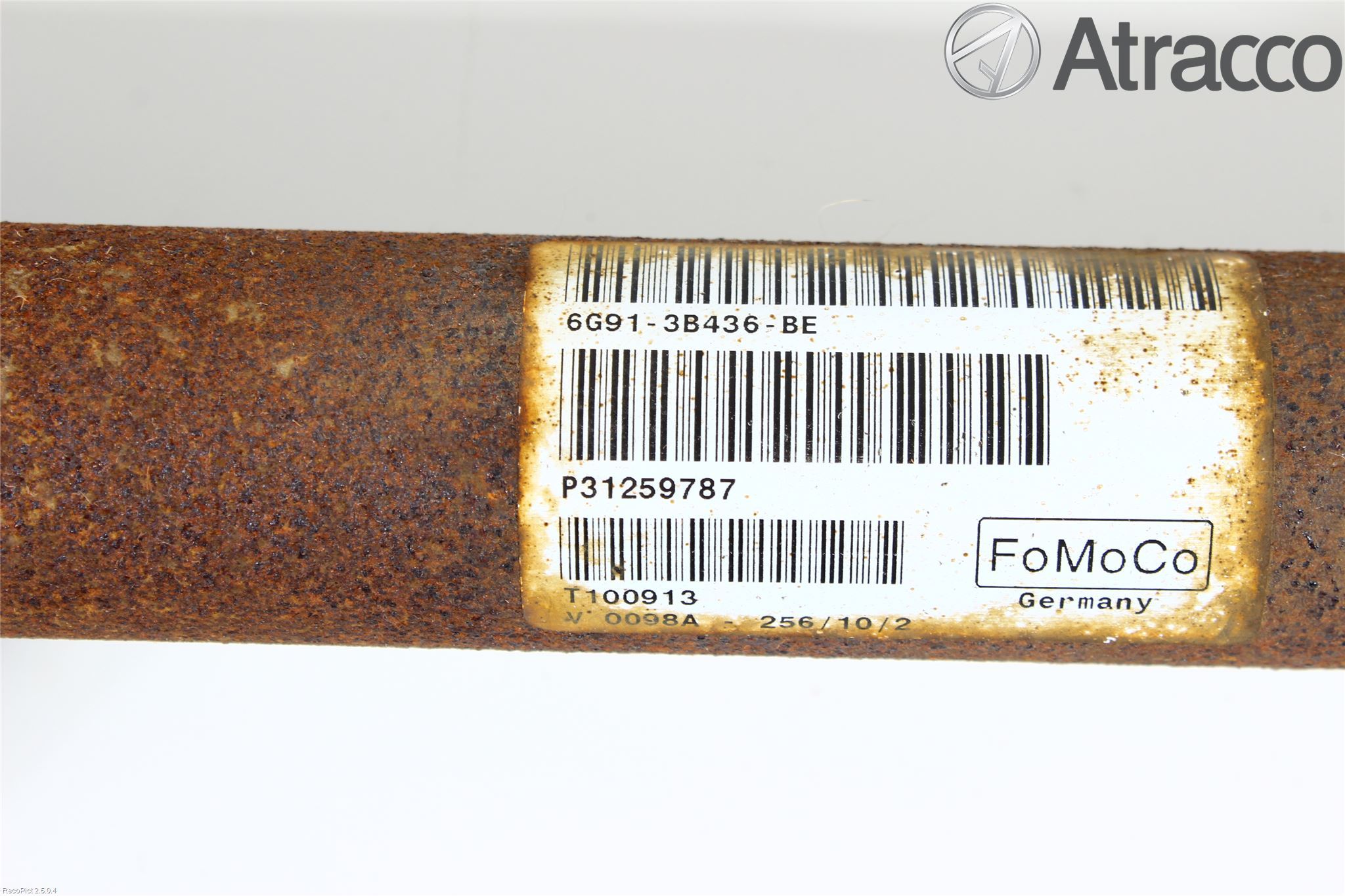 Ford MONDEO 07-15 Drivaksel Foran Kompl Høyre