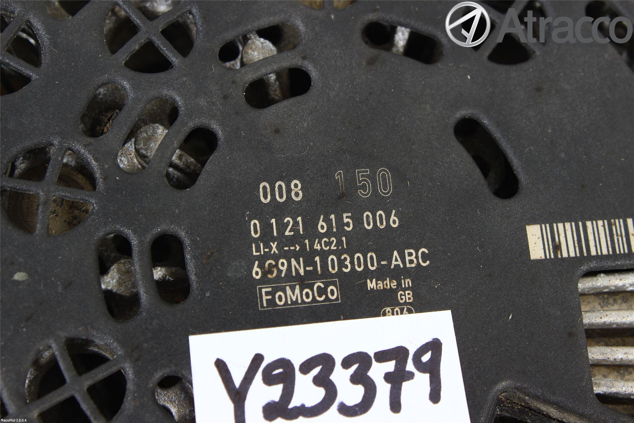 Ford MONDEO 07-15 Dynamo
