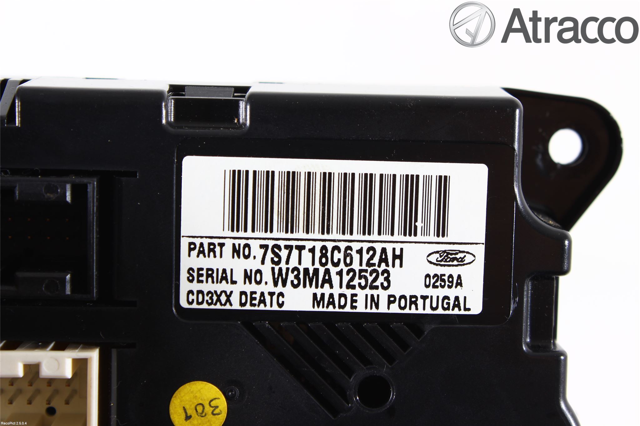 Ford S-MAX 06-15 Varme Ac Betjening-Display