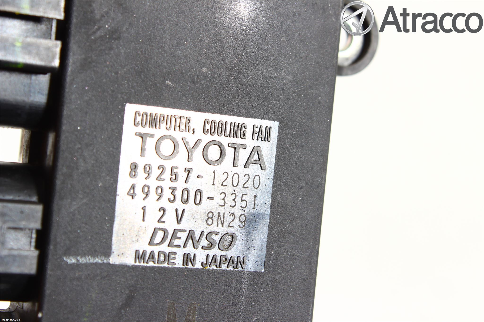 Toyota VERSO 09-18 Varmeapparat Viftemotstand