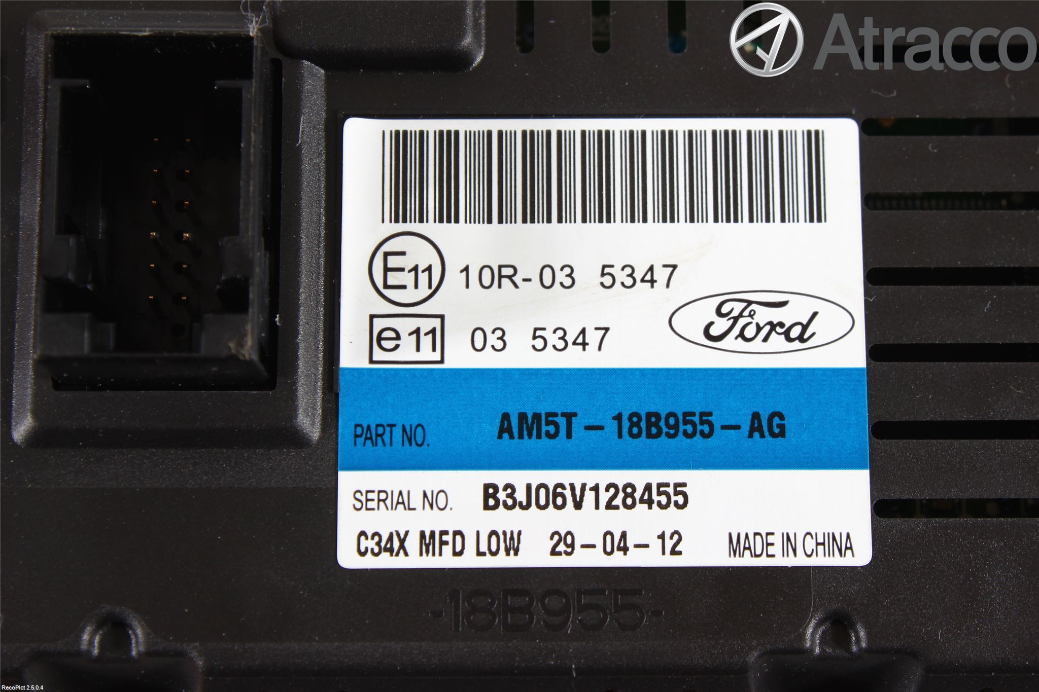 Ford C-MAX II  11-14 Stereo Radio Øvrig