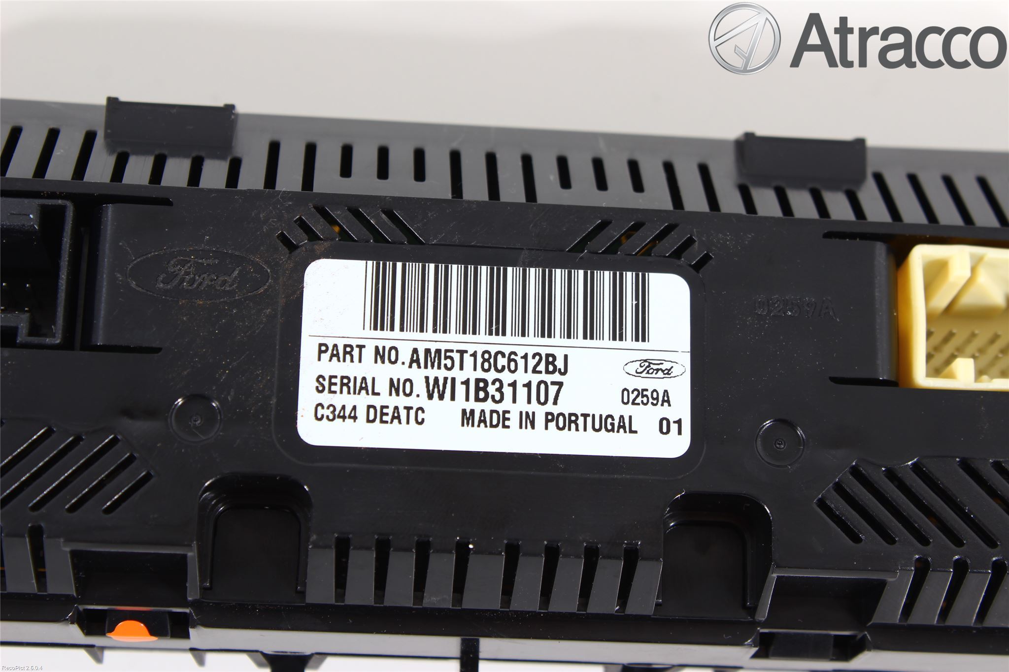 Ford C-MAX II  11-14 Varme Ac Betjening-Display