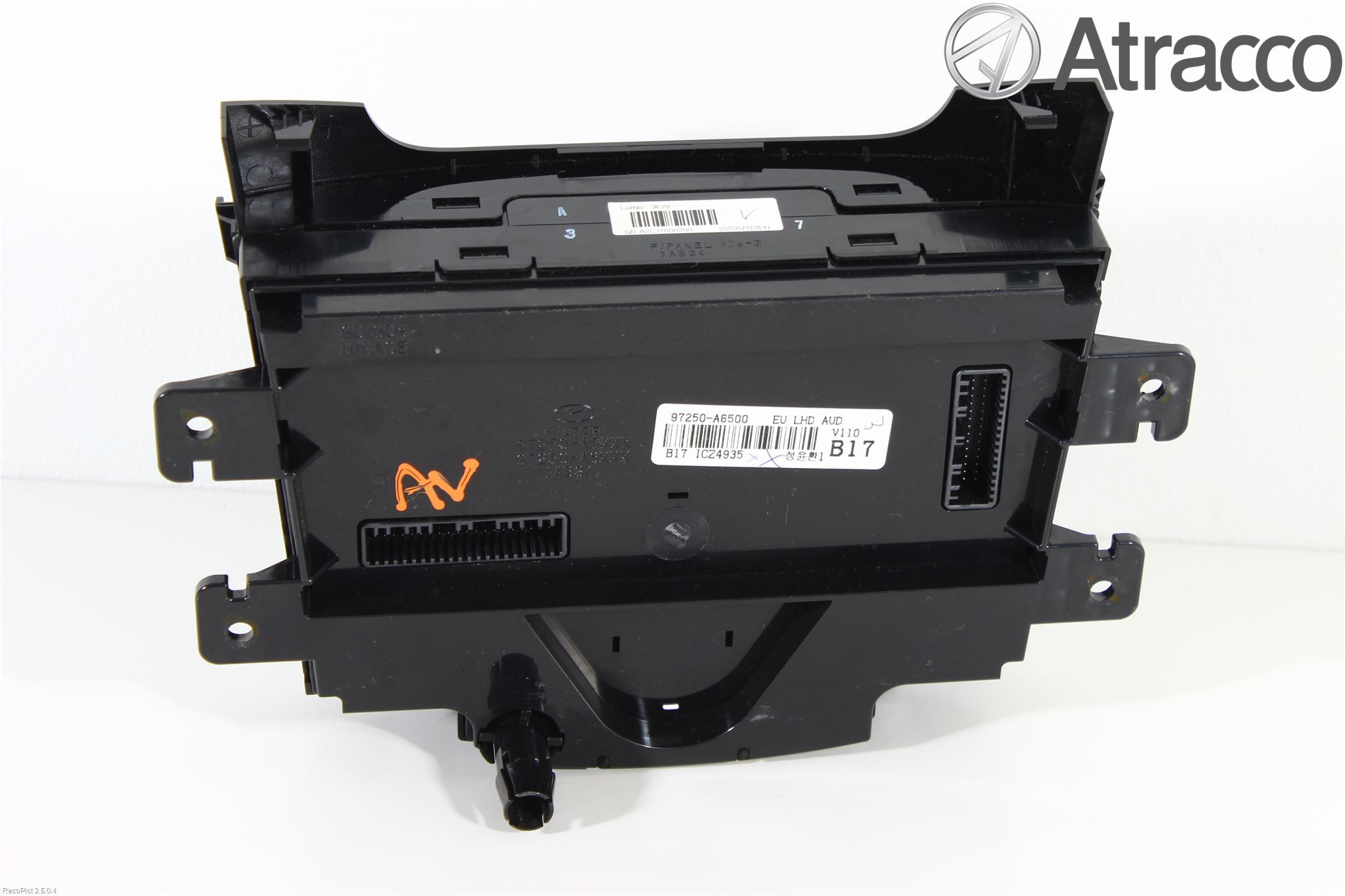 Hyundai i30 GD 13-17 Varme Ac Betjening-Display