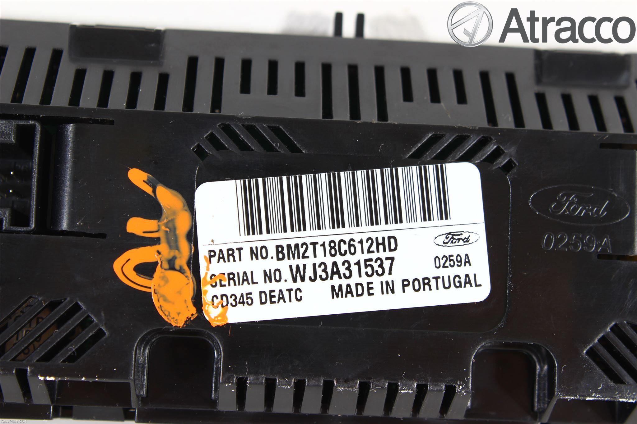 Ford MONDEO 07-15 Varme Ac Betjening-Display