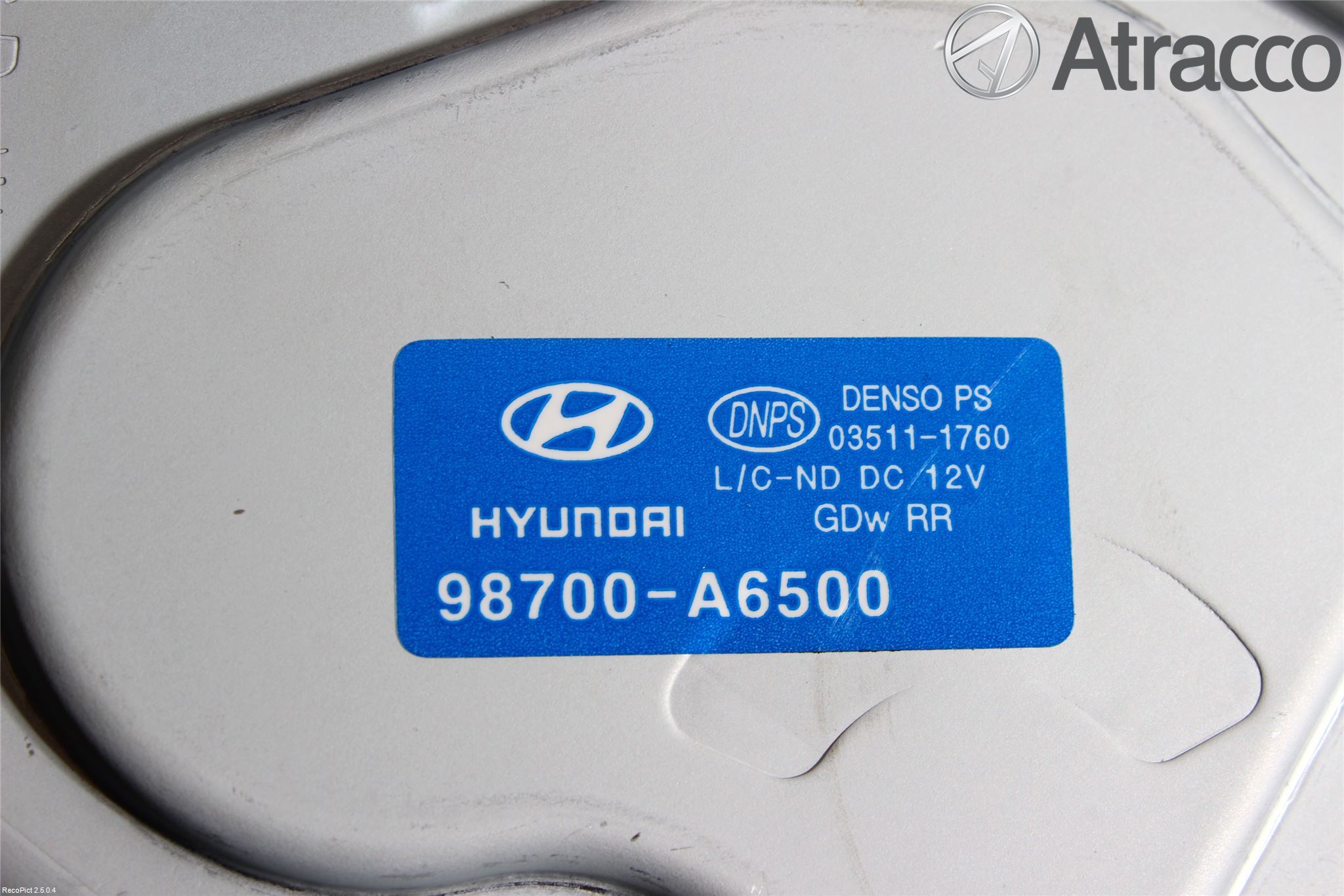 Hyundai i30 GD 13-17 Viskermotor Bakluke