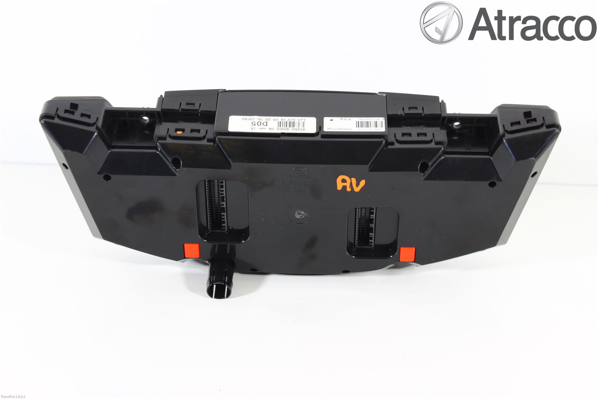 Hyundai i40 08-15 Varme Ac Betjening-Display