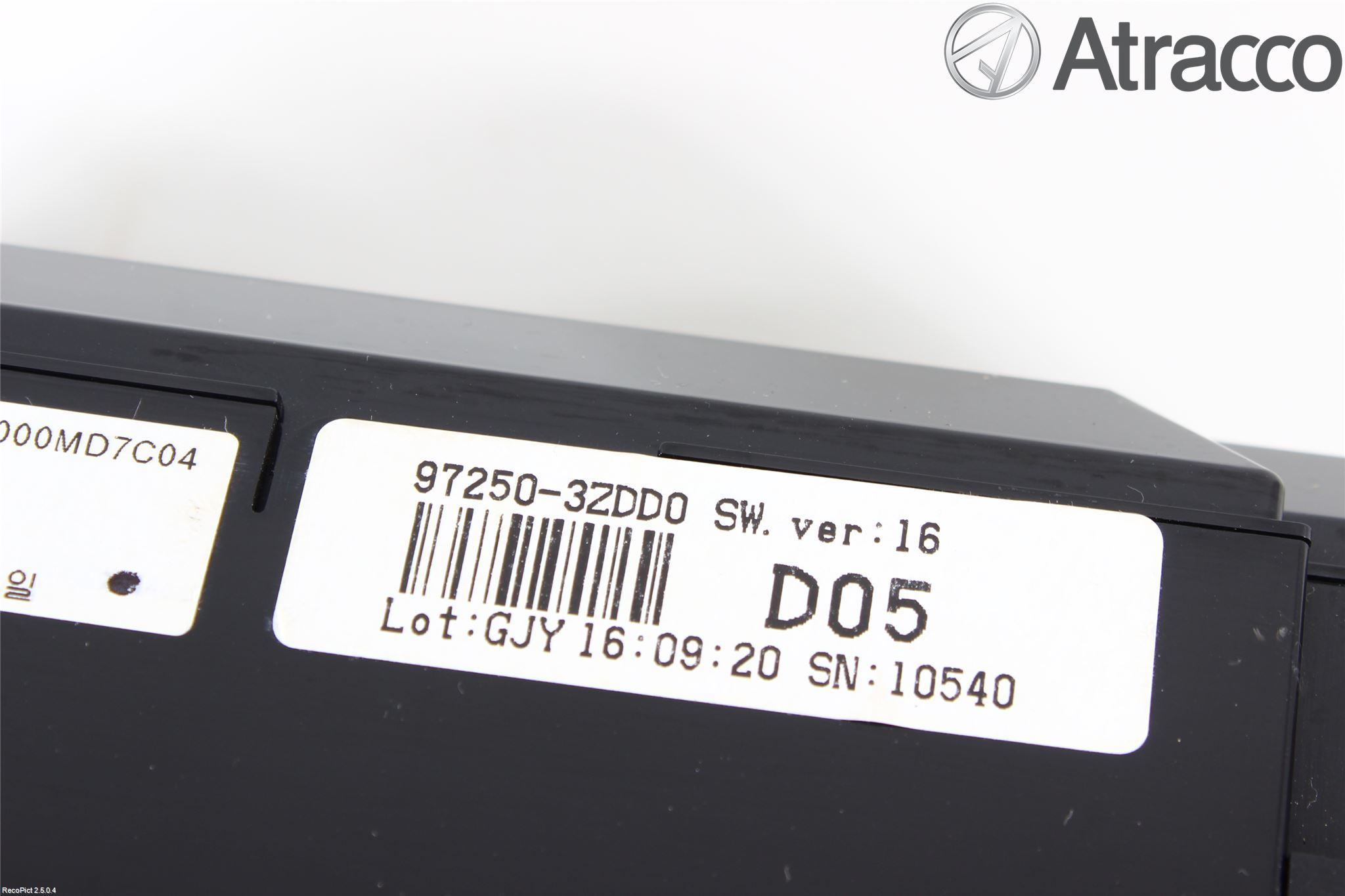 Hyundai i40 08-15 Varme Ac Betjening-Display