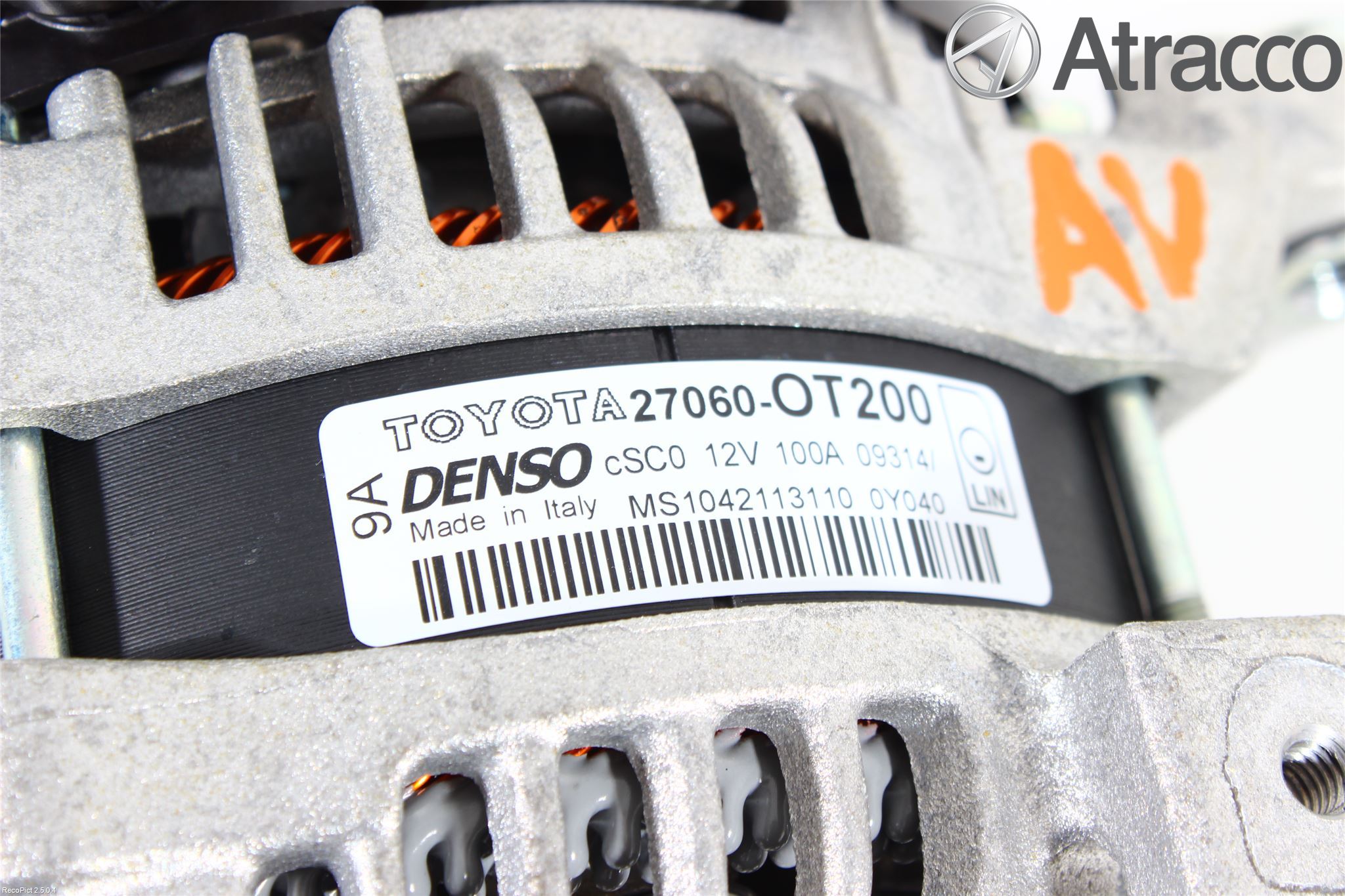 Toyota AURIS 13-19 Dynamo