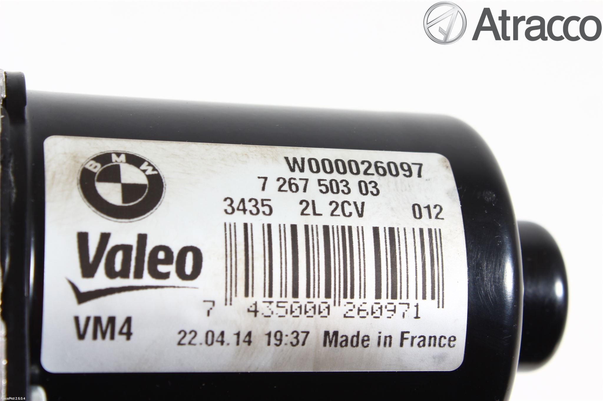 BMW 3 F30/F31/F80 12-19 Viskermotor Frontrute