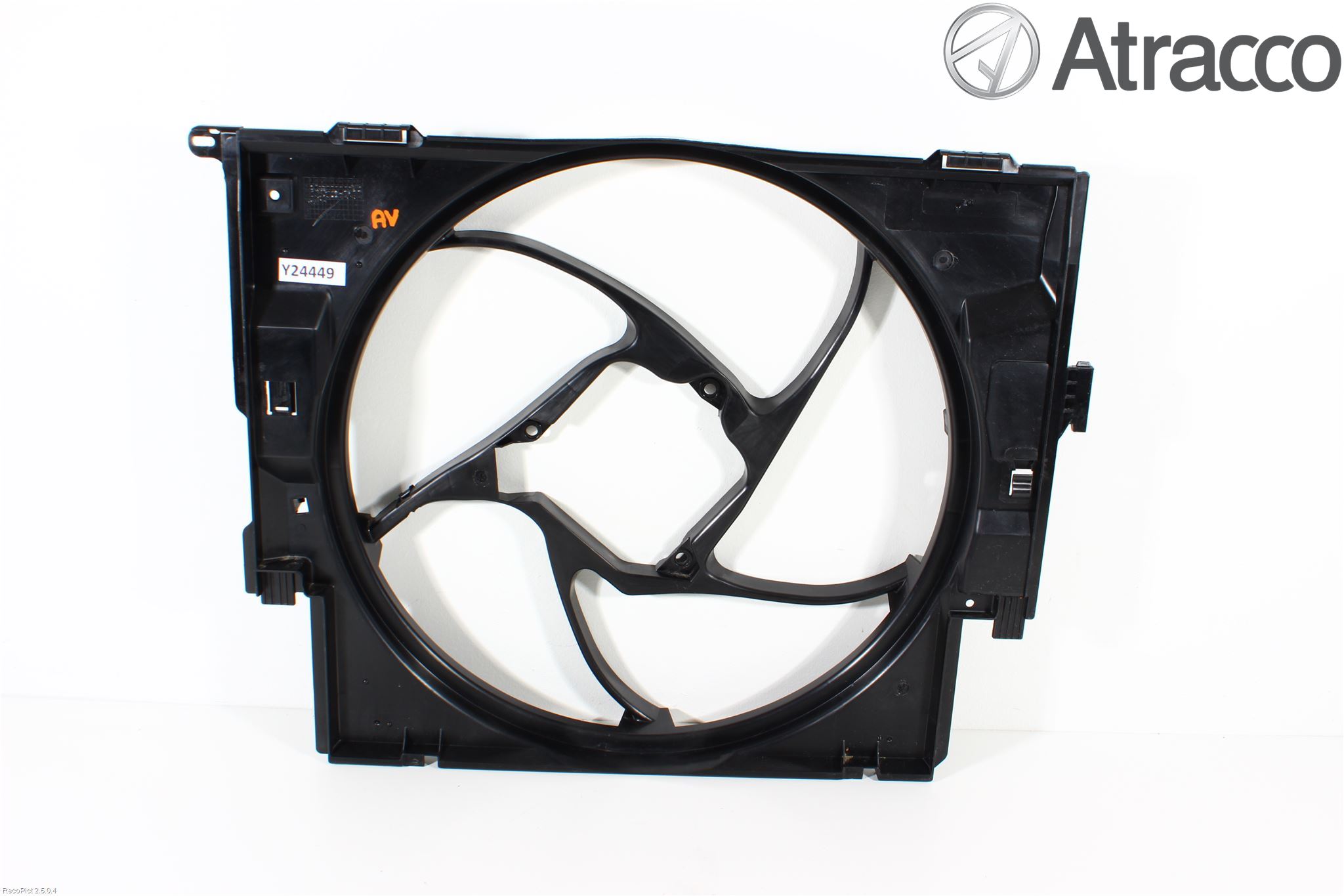 BMW 3 F30/F31/F80 12-19 Kjølevifte-Radiator Hus-Kåpe