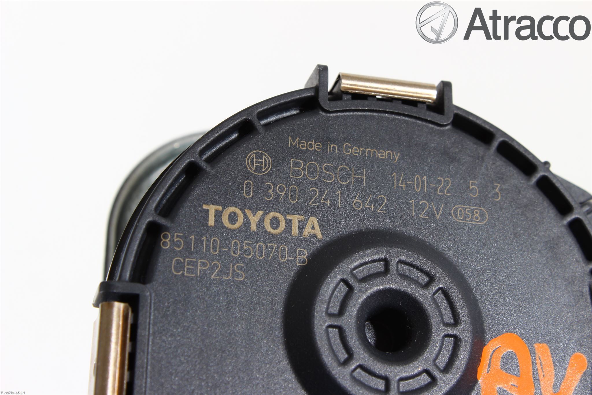 Toyota AVENSIS 09-15 Viskermotor Frontrute