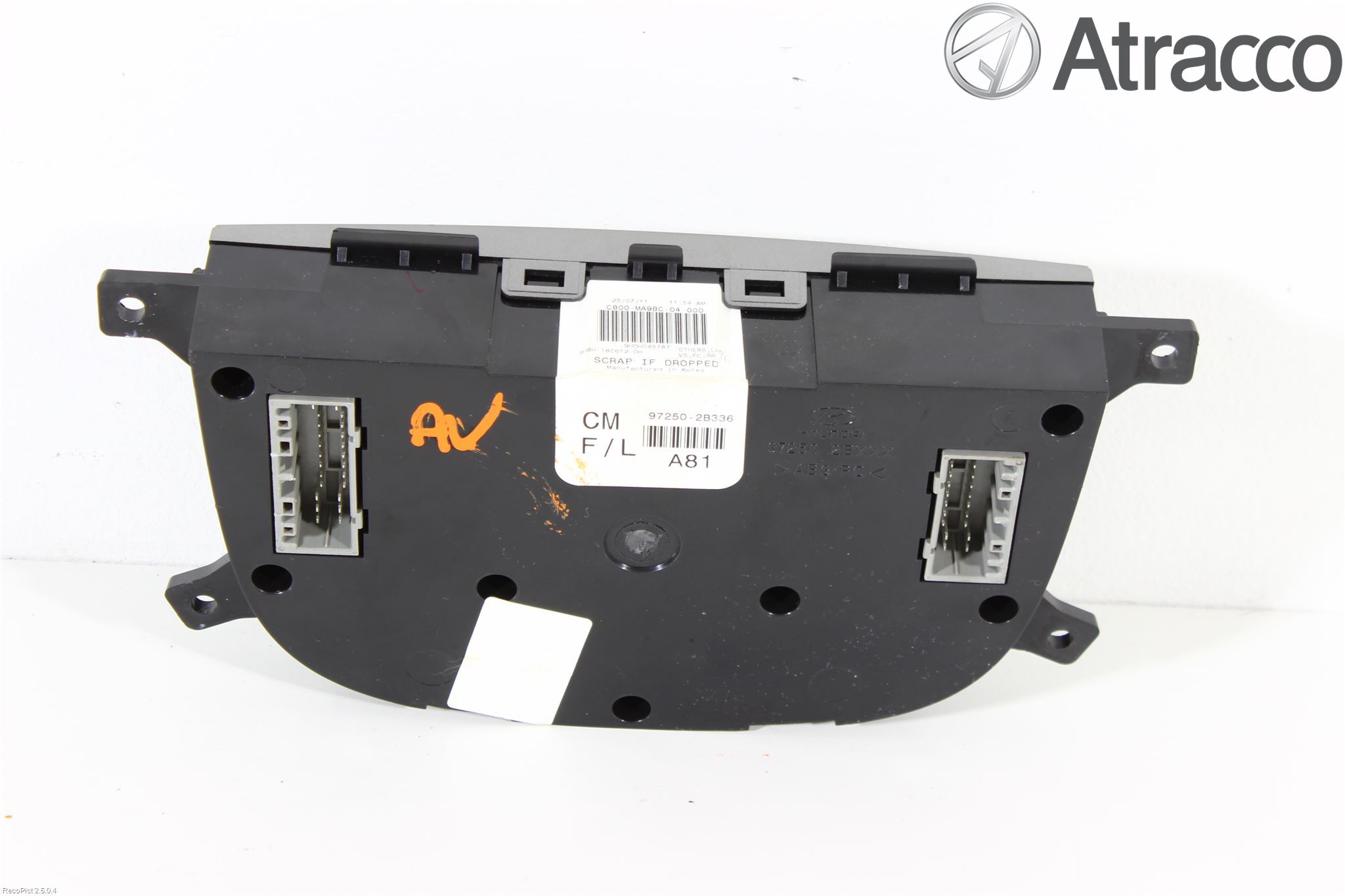 Hyundai SANTA FE  06-12 Varme Ac Betjening-Display