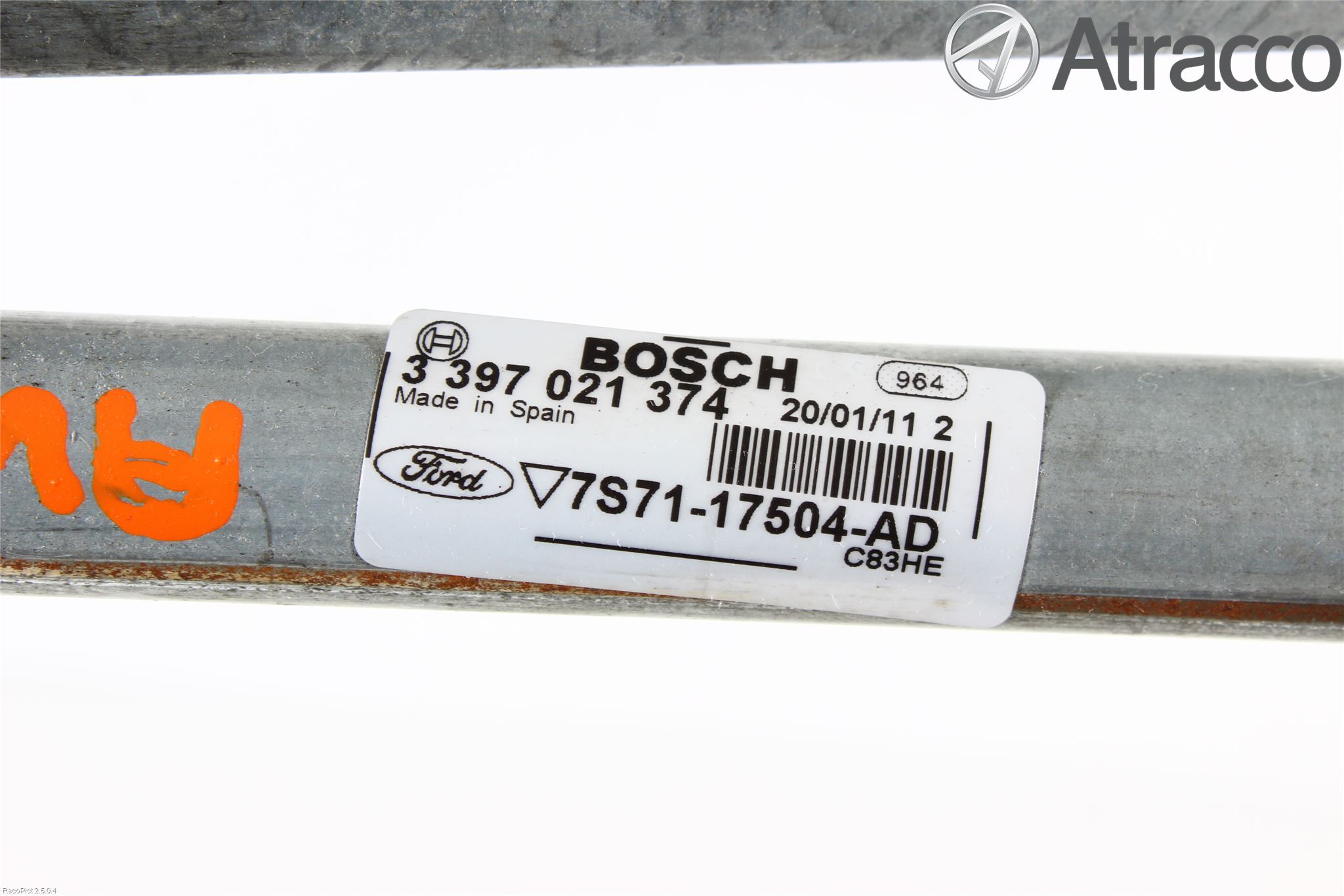 Ford MONDEO 07-15 Viskeroverføring Frontrute