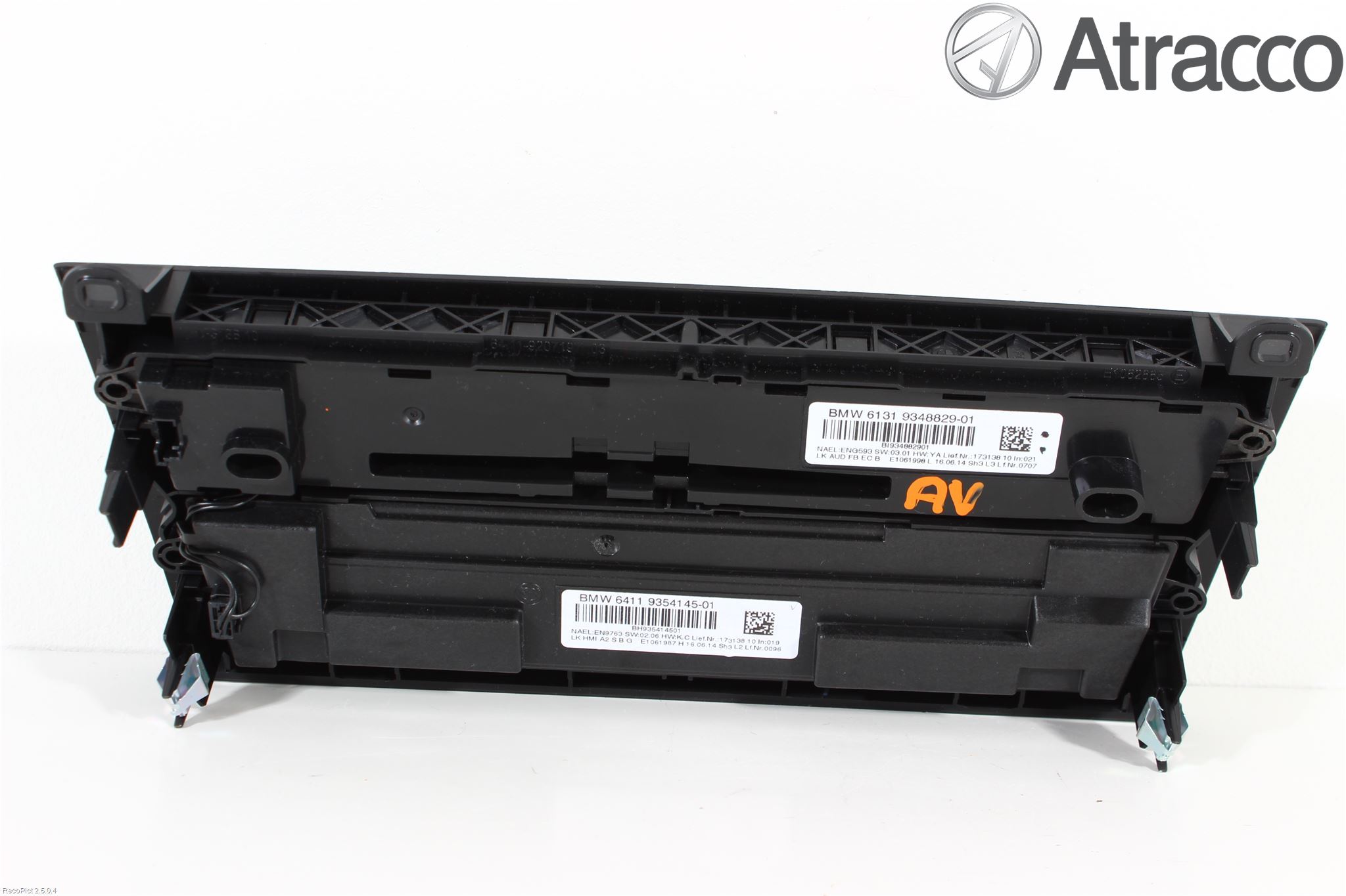 BMW 1 F20/F21 11-19 Varme Ac Betjening-Display