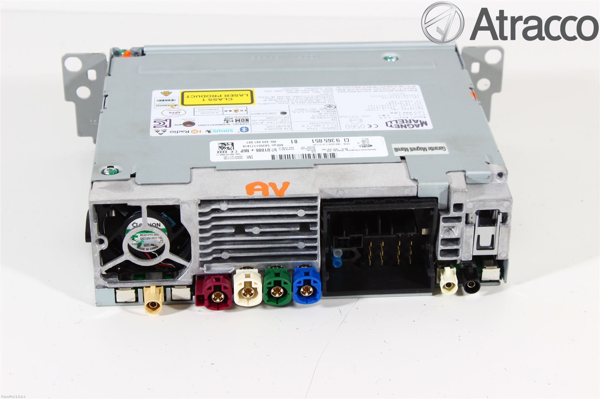 BMW 1 F20/F21 11-19 Stereo Radio Med Cd