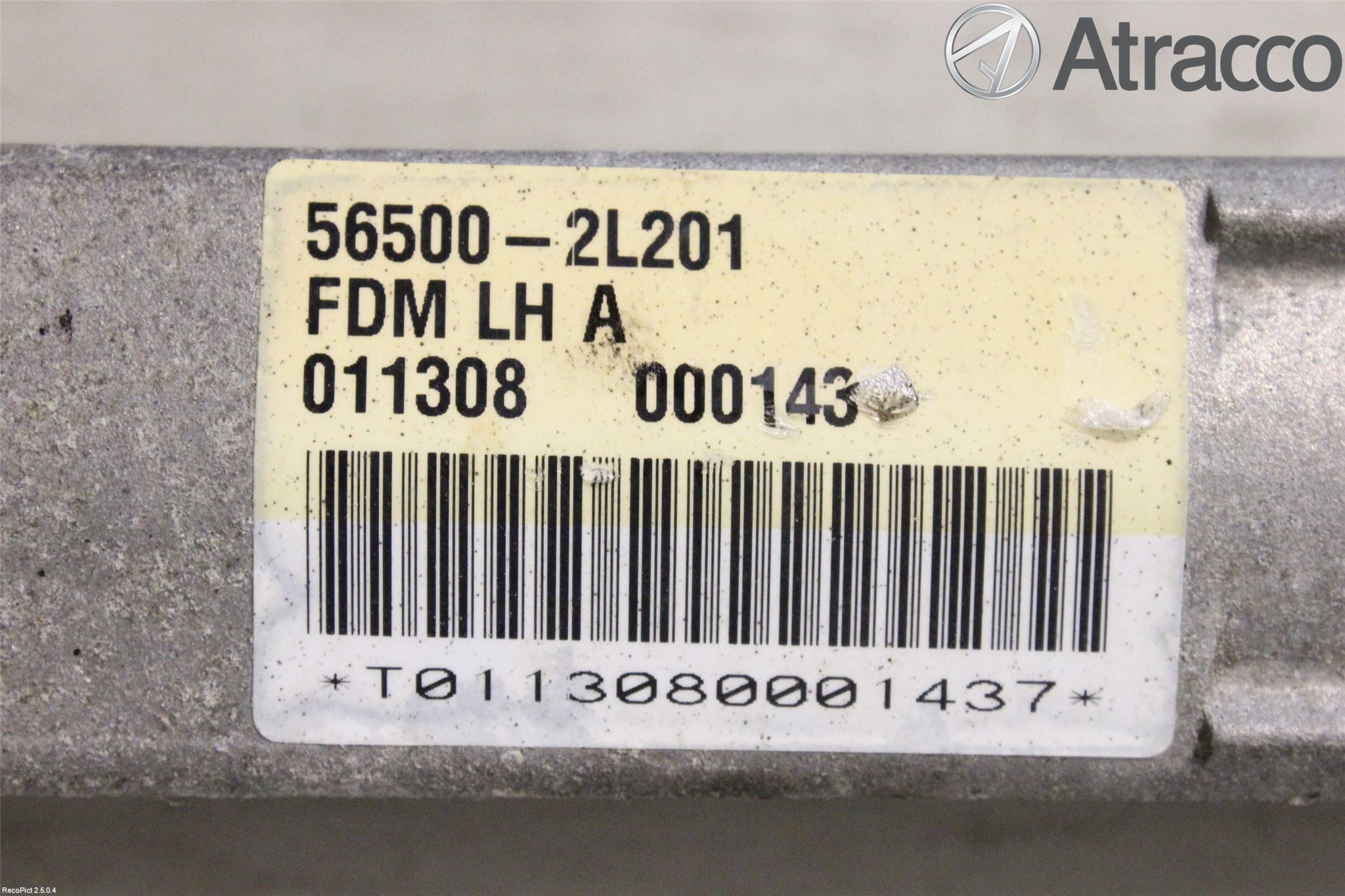 Hyundai i30 FD 07-12 Servo Snekke - Tannstang