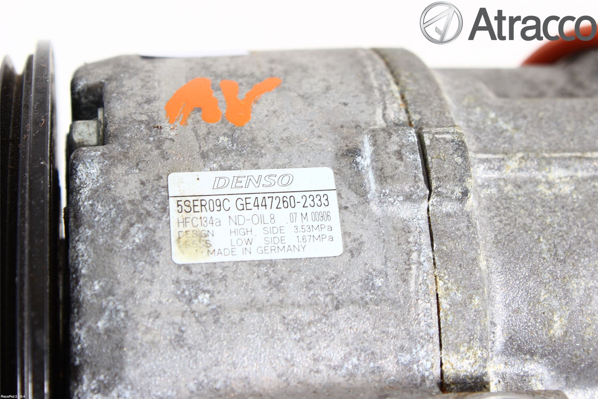 Toyota AURIS 10-12 Varme Ac Kompressor