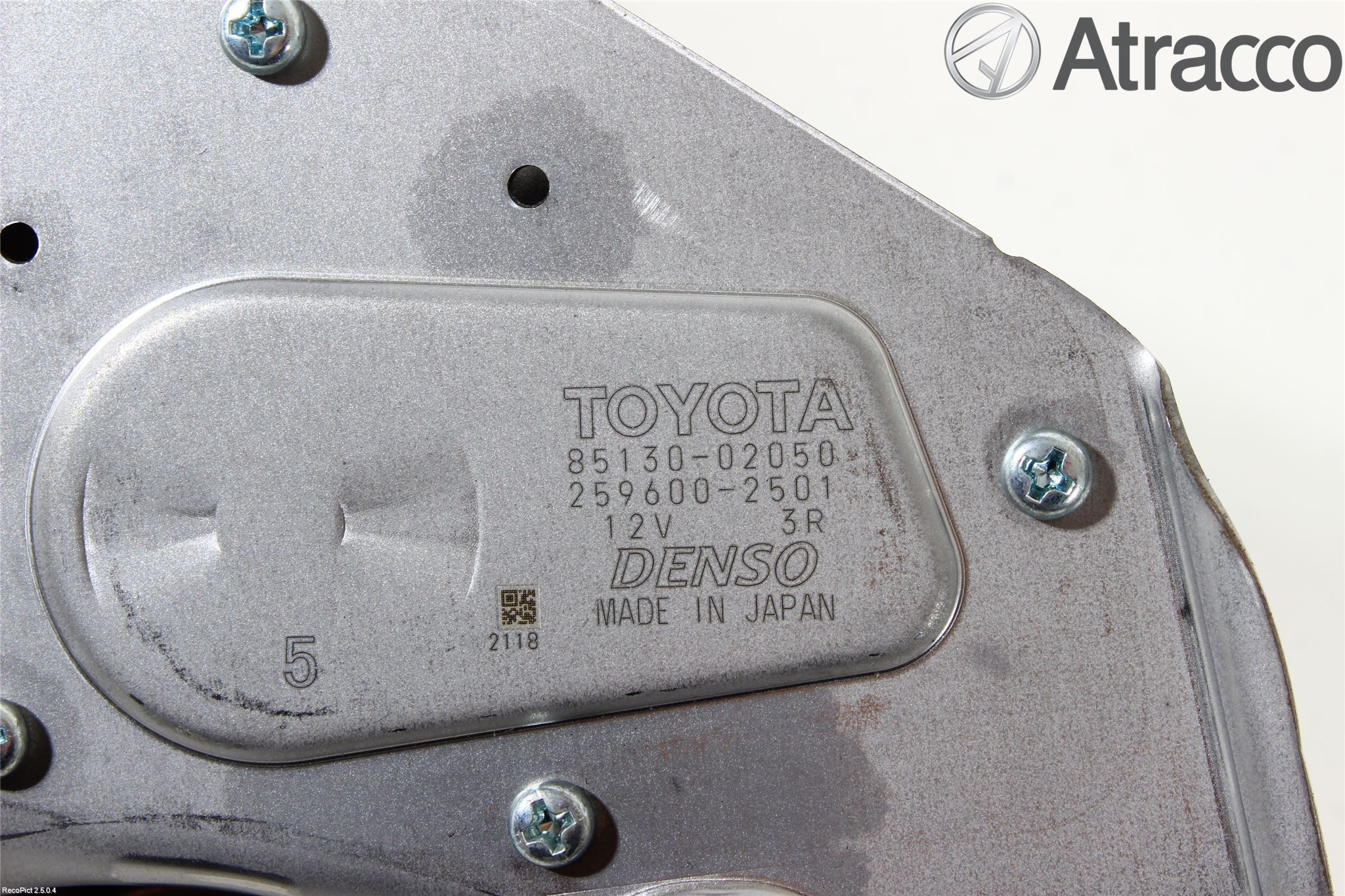 Toyota AURIS 13-19 Viskermotor Bakluke
