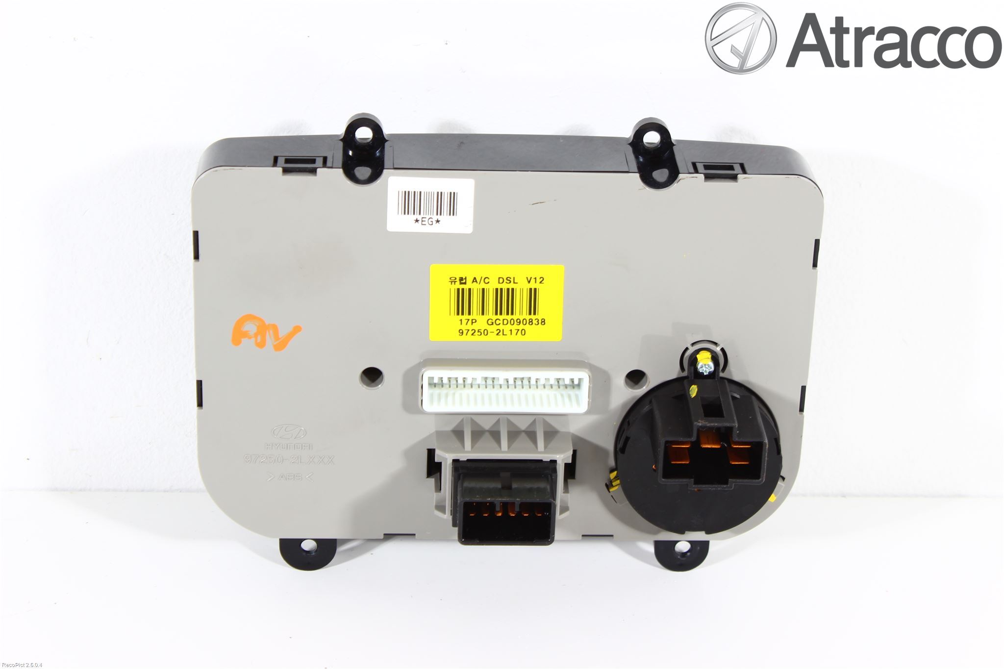 Hyundai i30 FD 07-12 Varme Ac Betjening-Display