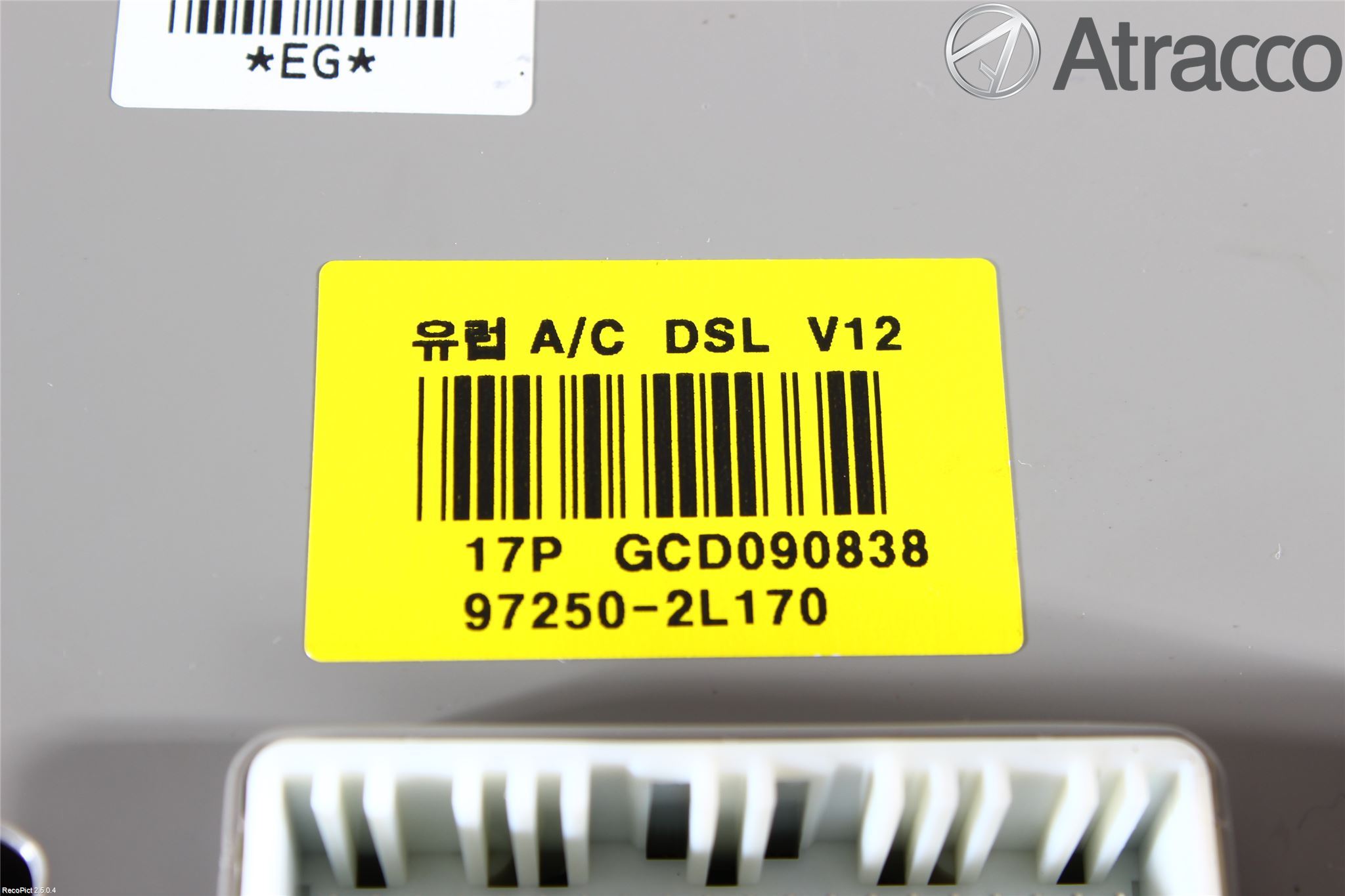 Hyundai i30 FD 07-12 Varme Ac Betjening-Display
