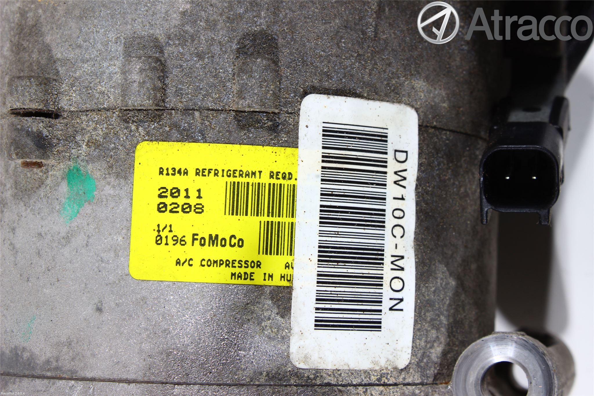 Ford MONDEO 07-15 Varme Ac Kompressor