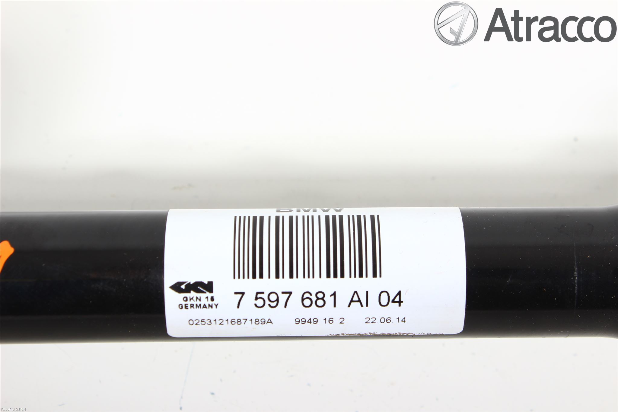 BMW 1 F20/F21 11-19 Drivaksel Foran Kompl Venstre