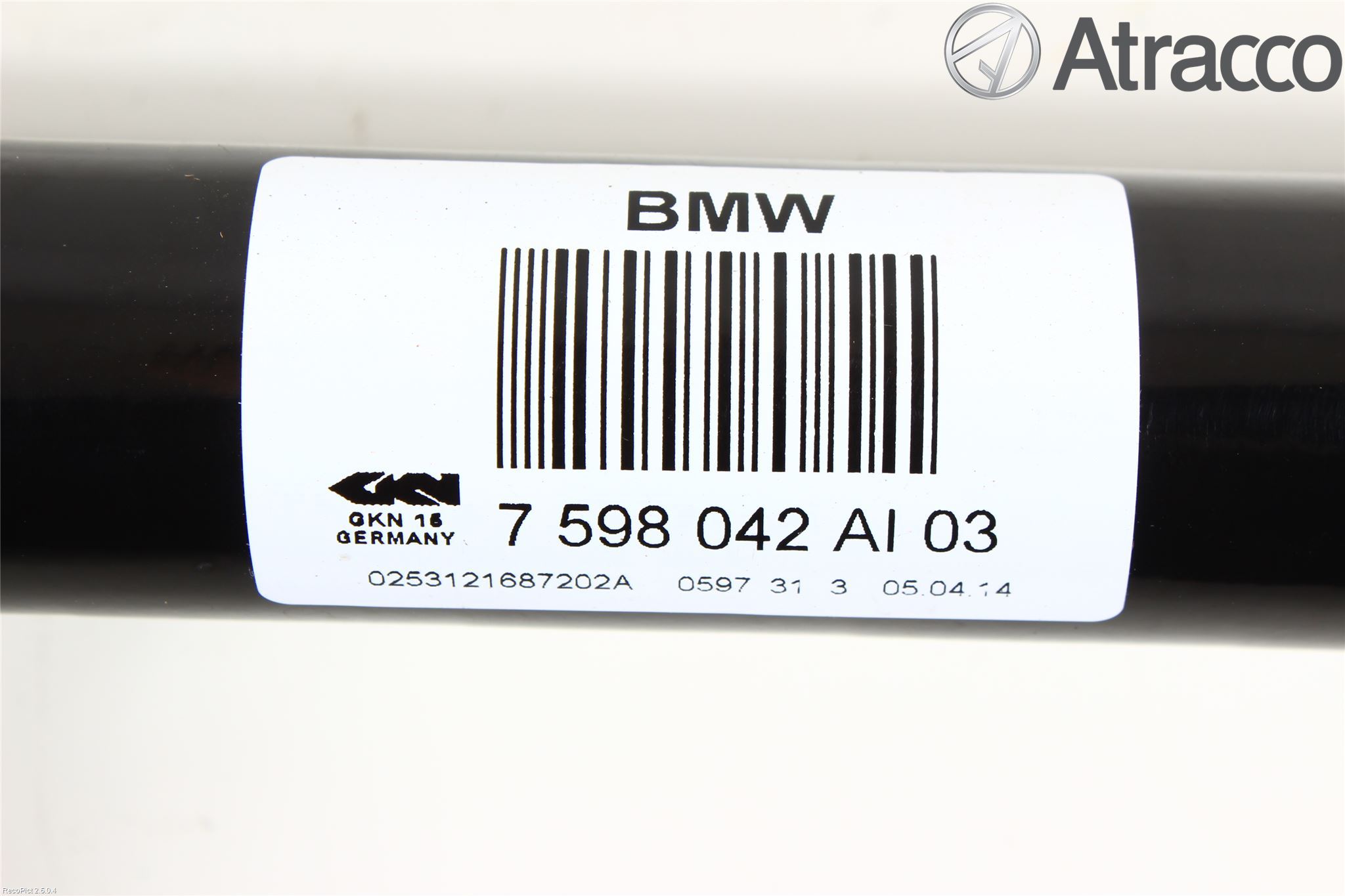 BMW X3 F25 10-17 Drivaksel Bak Kompl Høyre