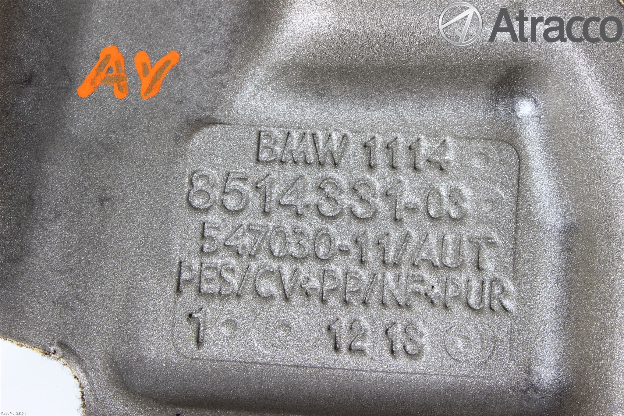 BMW X3 F25 10-17 Registerreim Deksel