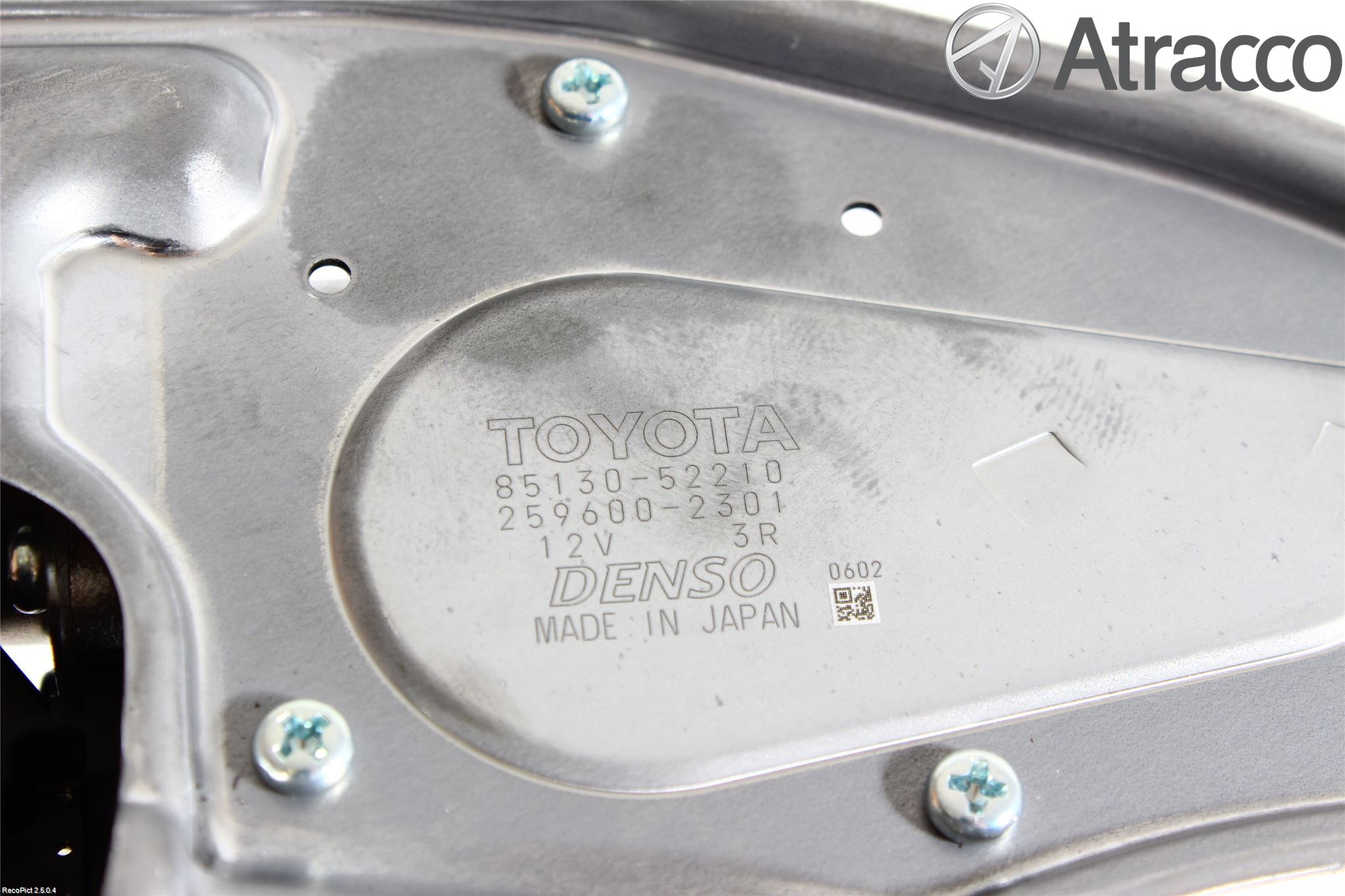 Toyota VERSO-S 11-16 Viskermotor Bakluke