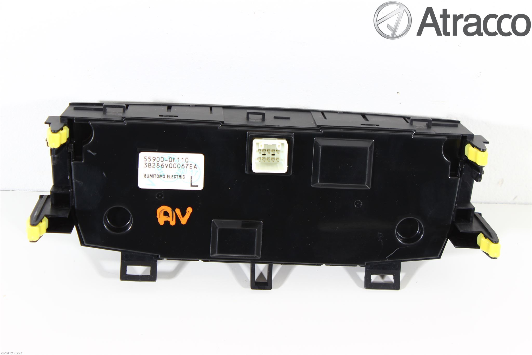 Toyota VERSO 09-18 Varme Ac Betjening-Display