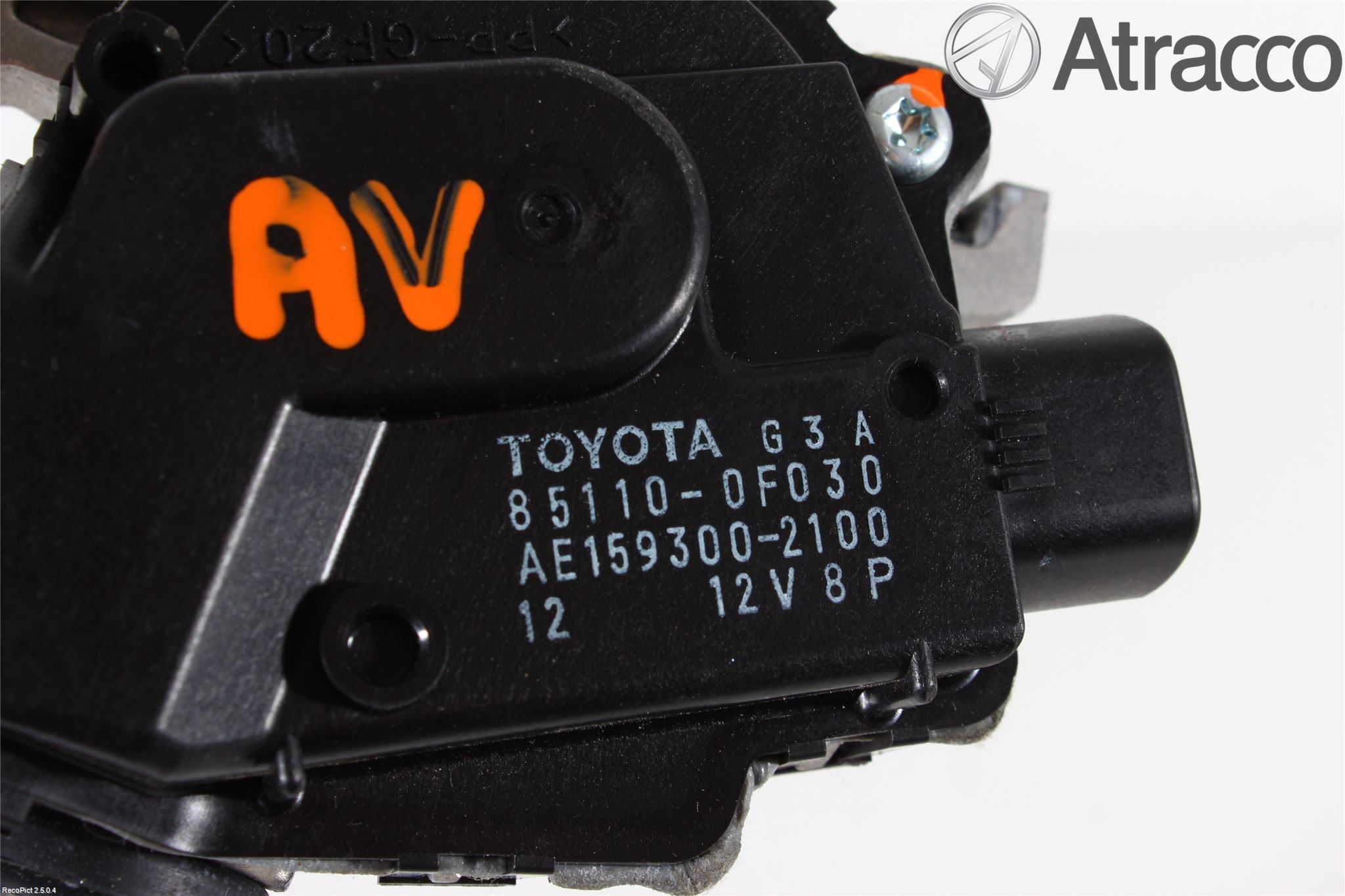 Toyota VERSO 09-18 Viskermotor Frontrute